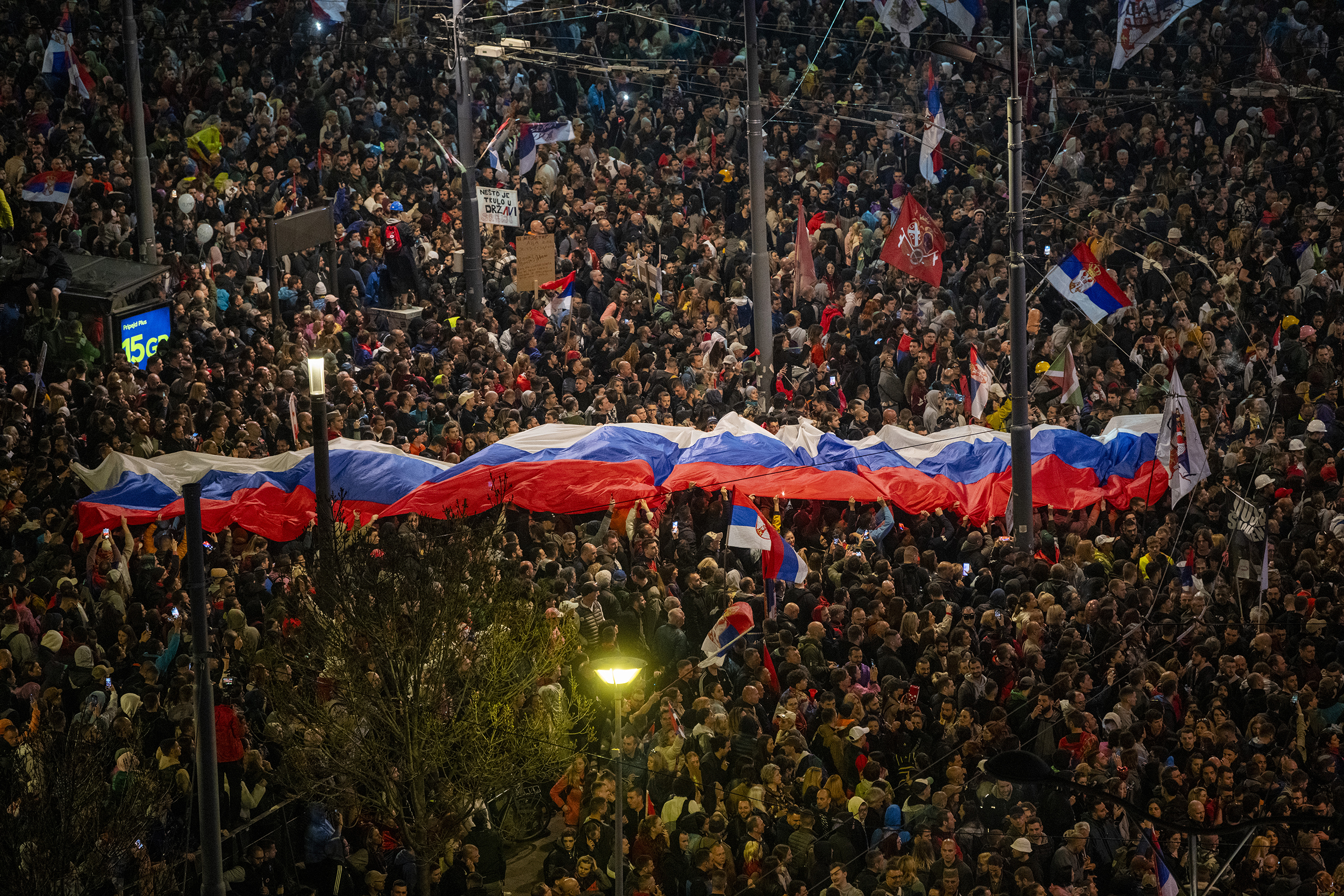 Beograd 15.03.2025. Protest 15 za 15, najveći protest Foto: Vladislav Mitić/Nova.rs slavija, total