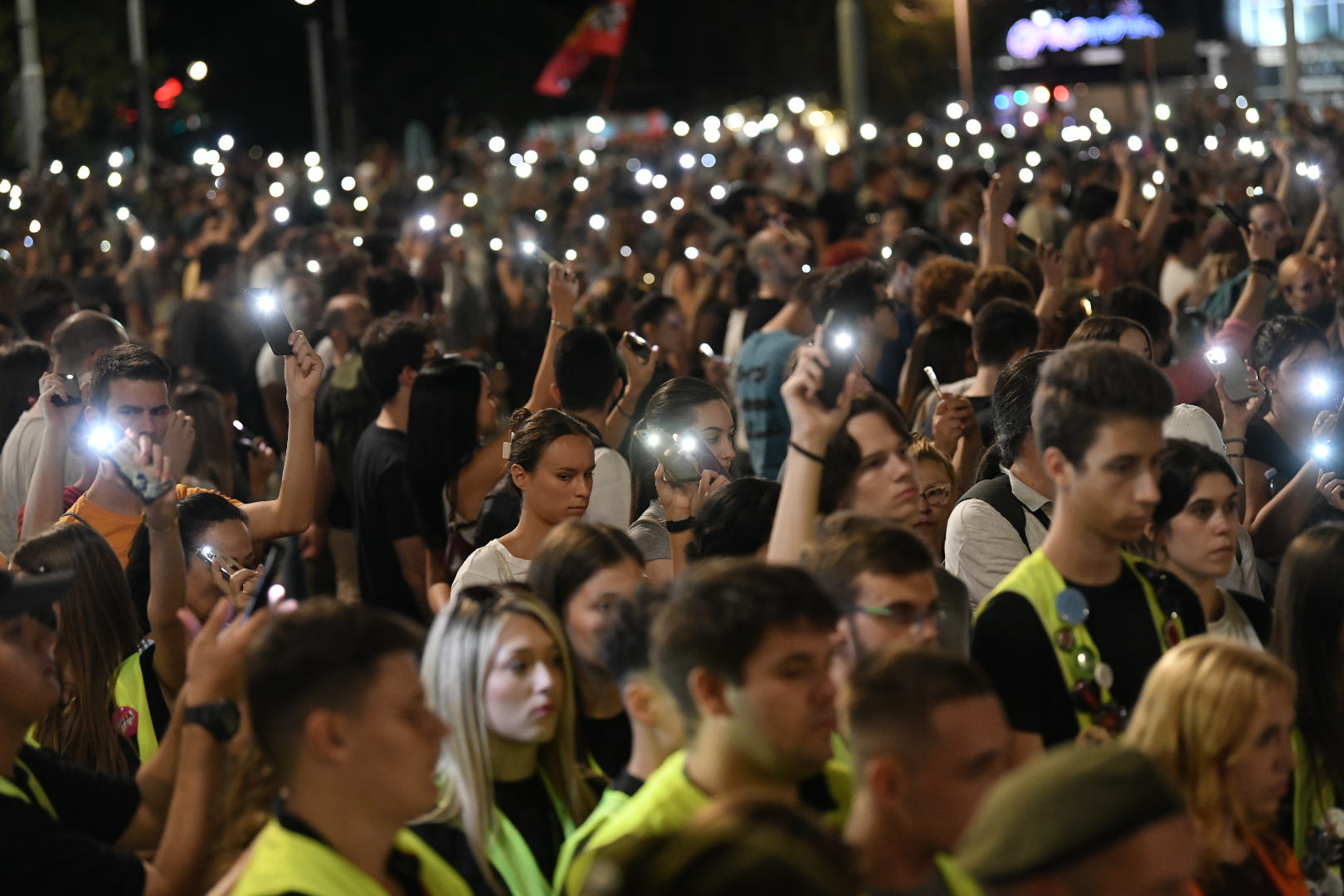 veliki protest srednjoškolaca i studenata, 10 meseci od pada nadstresnice foto goran srdanov nova rs (70)