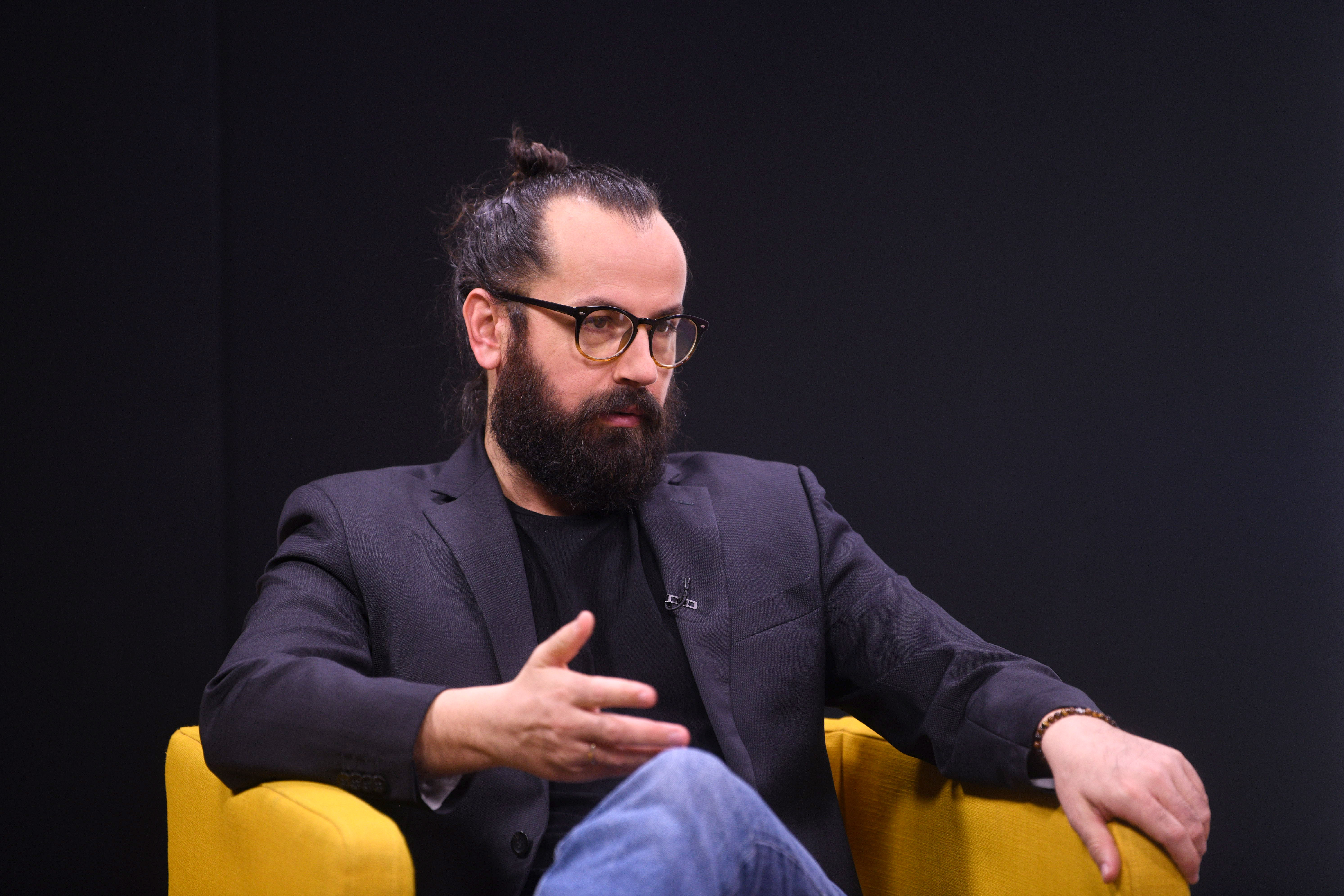 Beograd 13.03.2025. Dušan Kaličanin, glumac, voditelj, baletan, plesač, intervju, emisija, podcast, potkas, podkast Ispovest Foto: Filip Krainčanić/Nova.rs