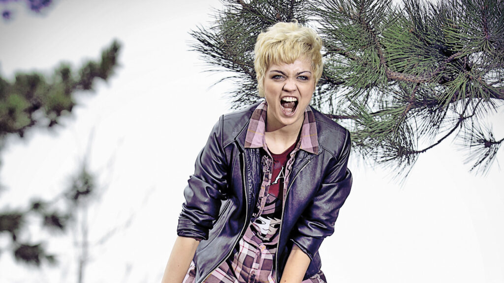 Beograd 16.03.2011.
Danica Nina Radojcic, pevacica, kandidat Srbije na Pesmi Evrovizije 2011. u Nemackom gradu Dizeldorfu. 
Evrovizija, Eurosong, Pesma Evrovizije
Pitajte poznate
Foto: Zoran Loncarevic