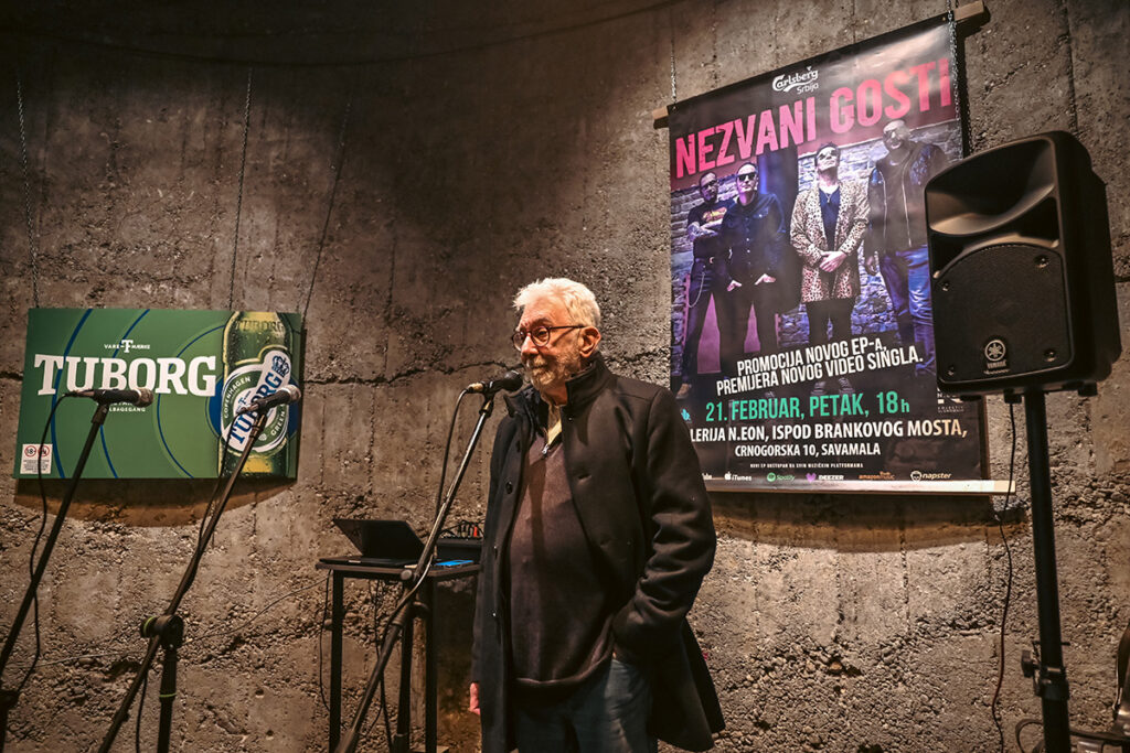Nezvani gosti predstavili novi EP i spot za pesmu Haluciniram Foto: Risto Delić
