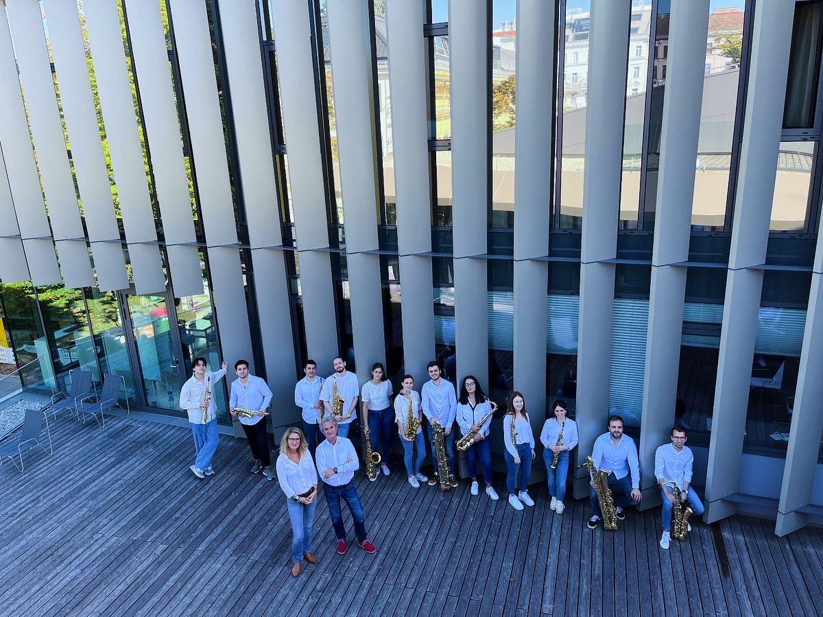 Orkestar saksofona Univerziteta za muziku u Beču_Foto Promo
