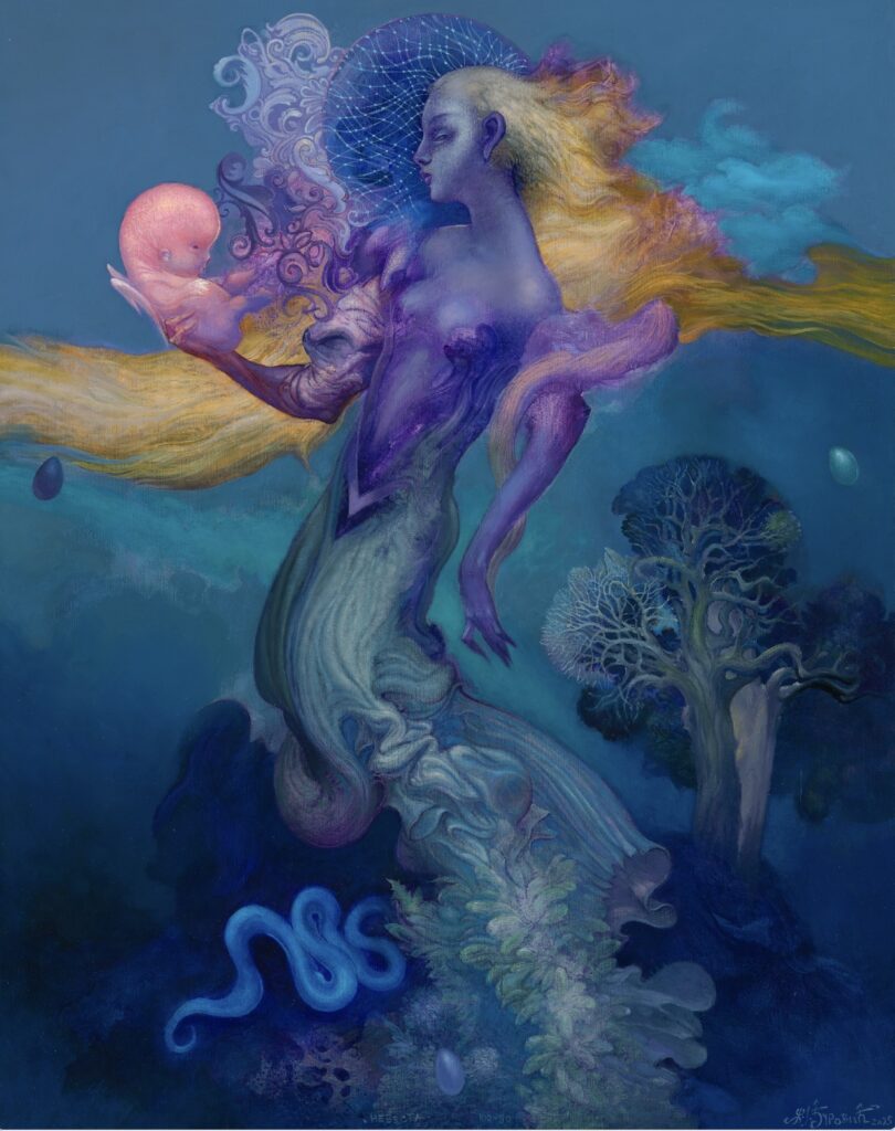 Željko Djurović, nevesta, 100x80cm ulje na platnu, 2025god