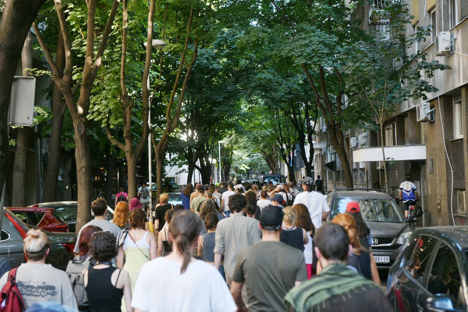 Beograd, 04.07.2025. Zbor Stari grad pozvao na novo okupljanje ispred policijske stanice u Majke Jevrosime, Građani, , blokada Foto: Filip Krainčanić/Nova.rs