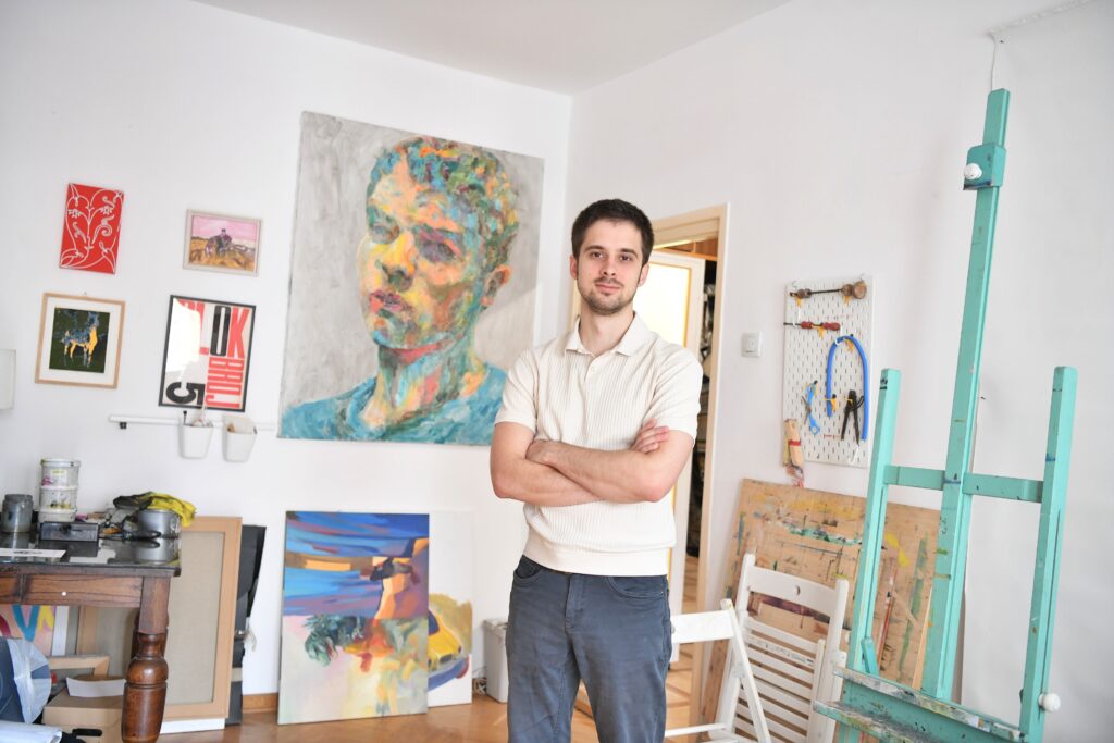 Beograd 28.03.2025. Đorđe Kostić, umetnik, intervju, Djordje Kostić Foto: Goran Srdanov/Nova.rs