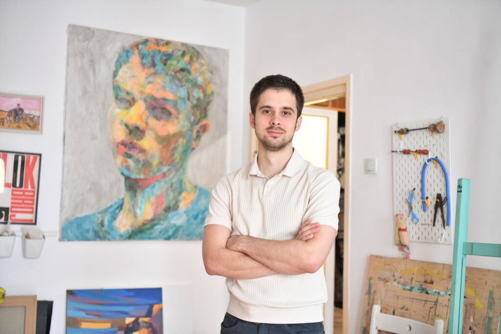 Beograd 28.03.2025. Đorđe Kostić, umetnik, intervju, Djordje Kostić Foto: Goran Srdanov/Nova.rs