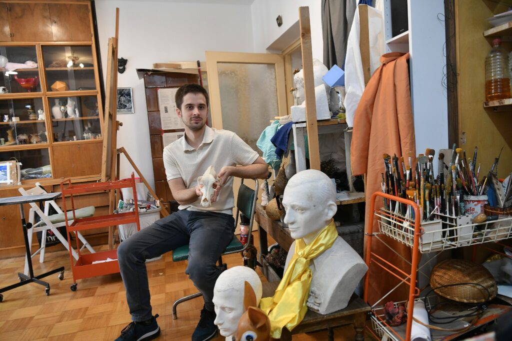 Beograd 28.03.2025. Đorđe Kostić, umetnik, intervju, Djordje Kostić Foto: Goran Srdanov/Nova.rs