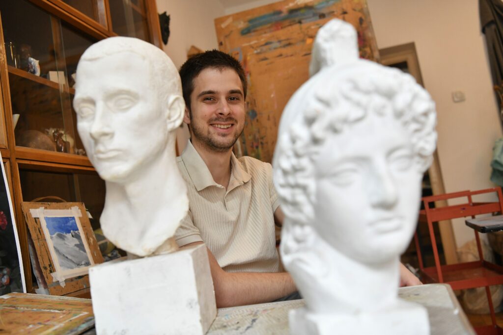 Beograd 28.03.2025. Đorđe Kostić, umetnik, intervju, Djordje Kostić Foto: Goran Srdanov/Nova.rs