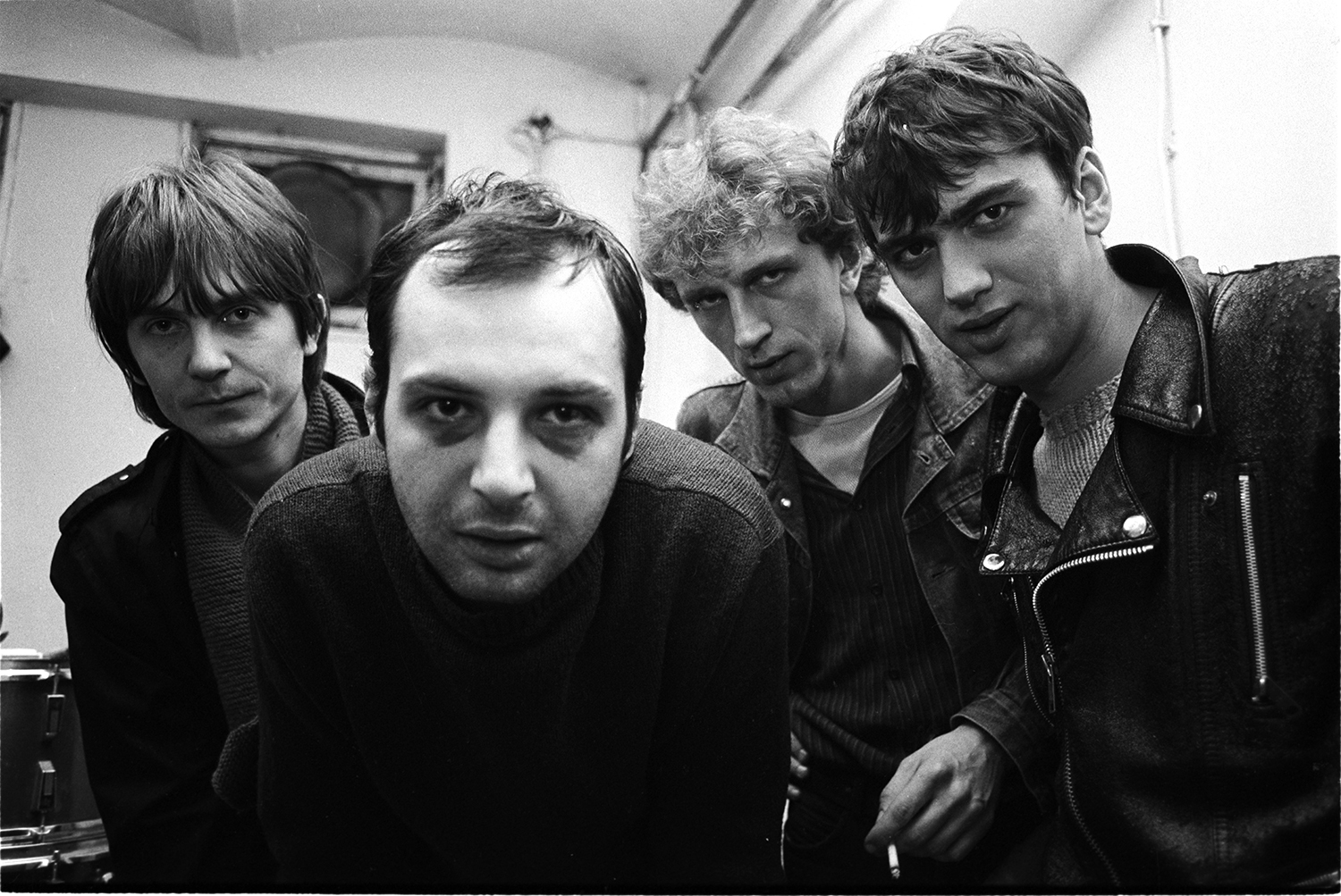 PARTIBREJKERS-–-Nebojša-Antonijević-Anton,-Goran-Bulatović-Manzanera,-Ljubiša-Kostadinović-Ljuba-i-Zoran-Kostić-Cane,-SKC-1984,-foto-Goranka-Matić