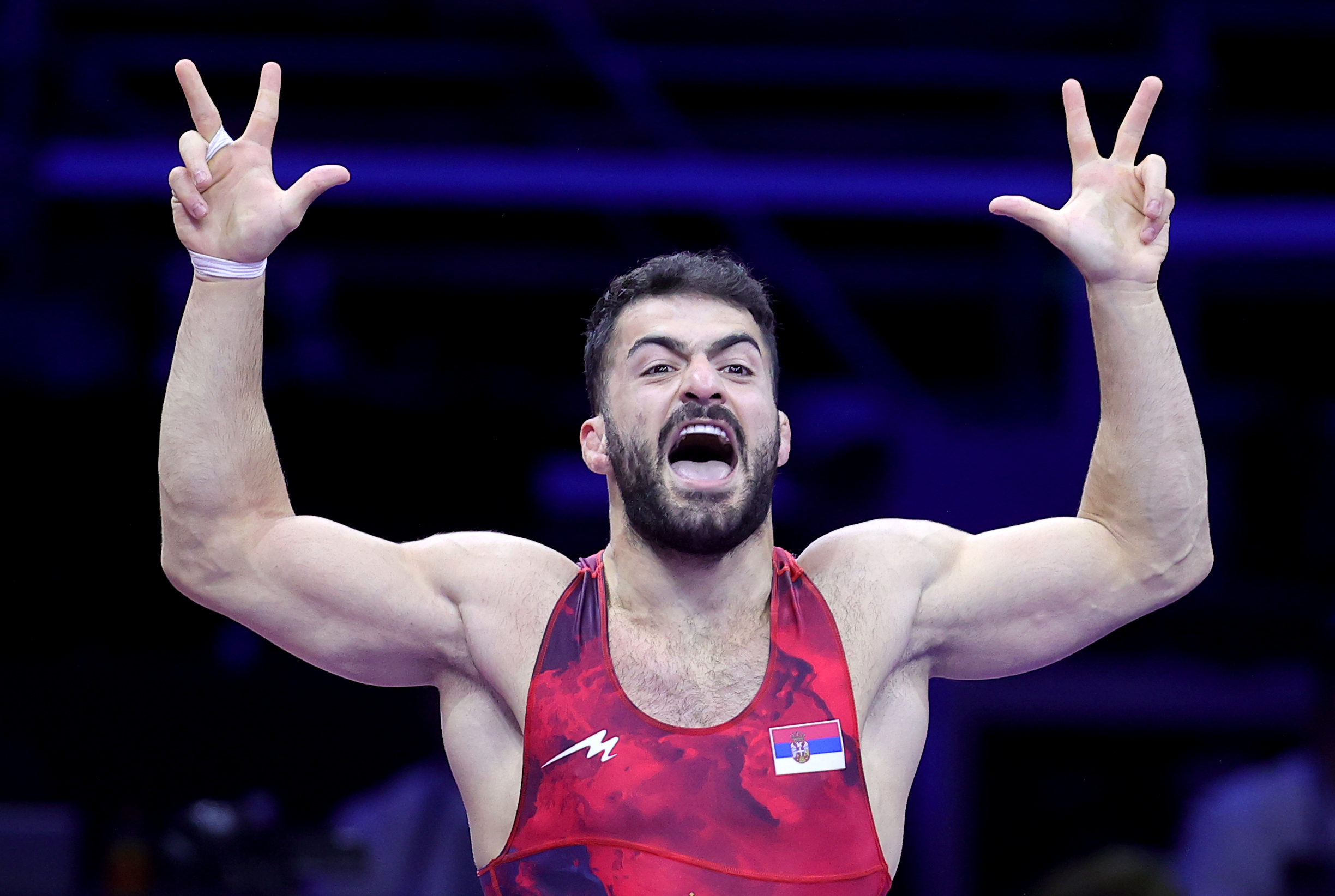 Ali Feizollah ARSALAN Rvanje, svetsko prvenstvo 24.9.2023
foto: Pedja Milosavljevic / STARSPORT