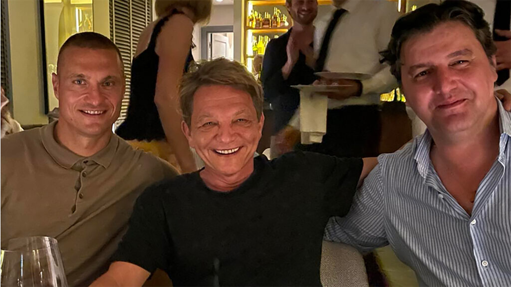 Nemanja Vidić, Dragan Bjelogrlić, Dejan Bodiroga