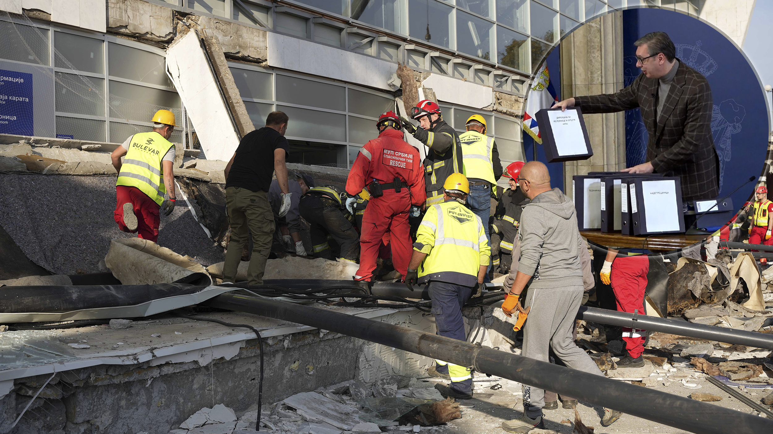 Serbia Roof Collapse