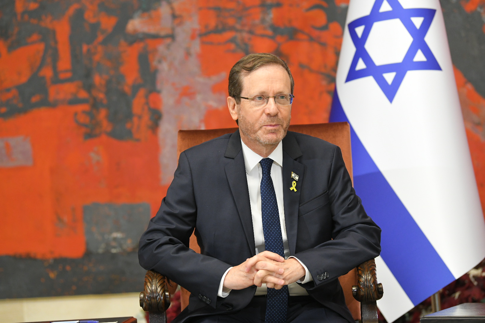 Beograd 11.09.2024. Zvanična poseta izraelskog predsednika Srbiji. Isak Hercog u Srbiji, Isak Hercog i Aleksandar Vučić Foto: Amir Hamzagić/Nova.rs