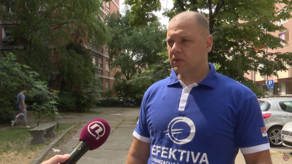 Dejan Gavrilović, Udruženje Efektiva. BANKE POSKUPLJENJE. Banke vrtoglavo dižu cene usluga, prilog, emisija Među nama, Medju nama Foto: Nova S