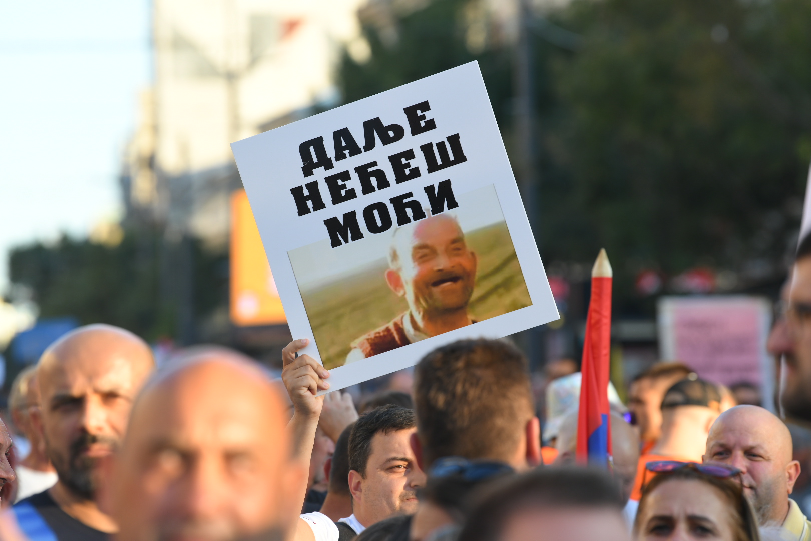 Beograd 10. avgust 2024. Protest protiv rudarenja litijuma i projekta "Jadar" kompanije "Rio Tinto" u Beogradu, na Terazijama Foto:Amir Hamzagić/Nova.rs