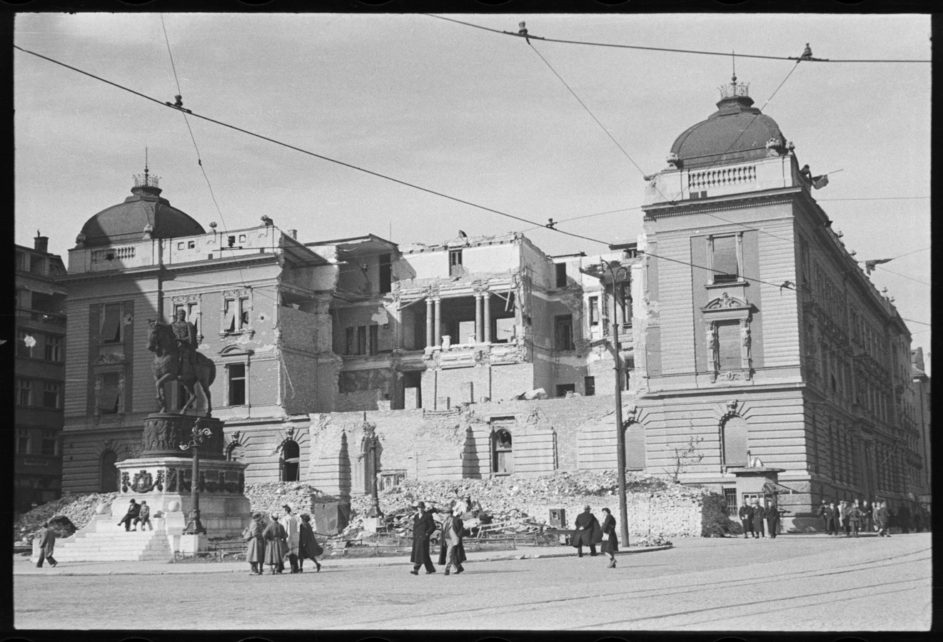 Beograd u danima neposredno posle oslobođenja, oktobar 1944 foto Nepoznati autor (2)
