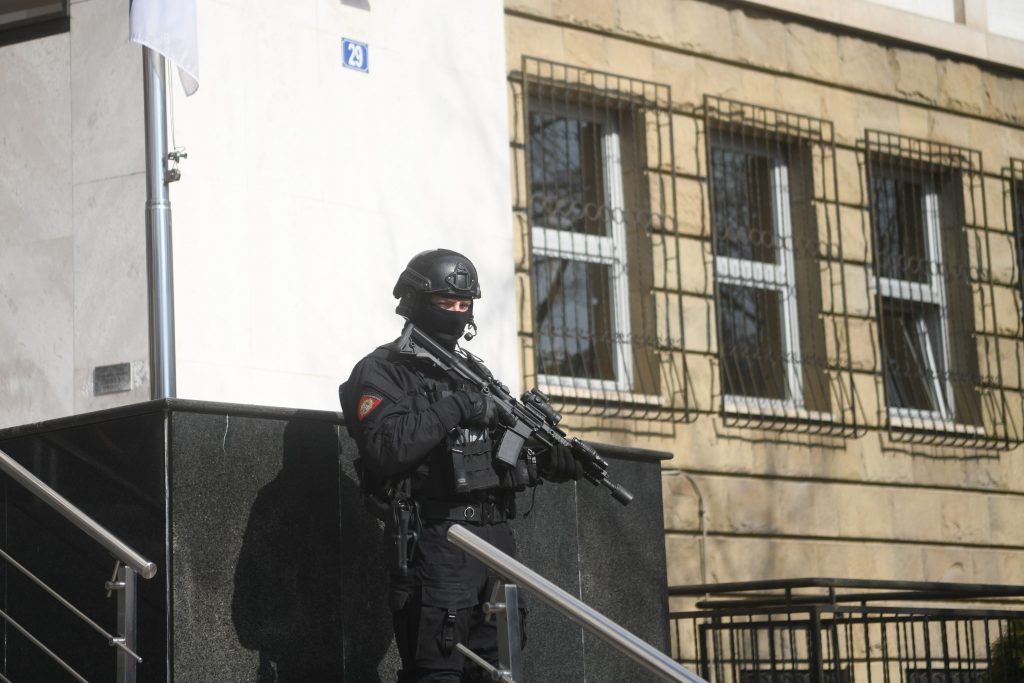 Zandarmerija ispred specijalnog suda, specijalni sud, suđenje, sudjenje Velji nevolji, žandarmerija, Velja Nevolja, Vuk Belivuk