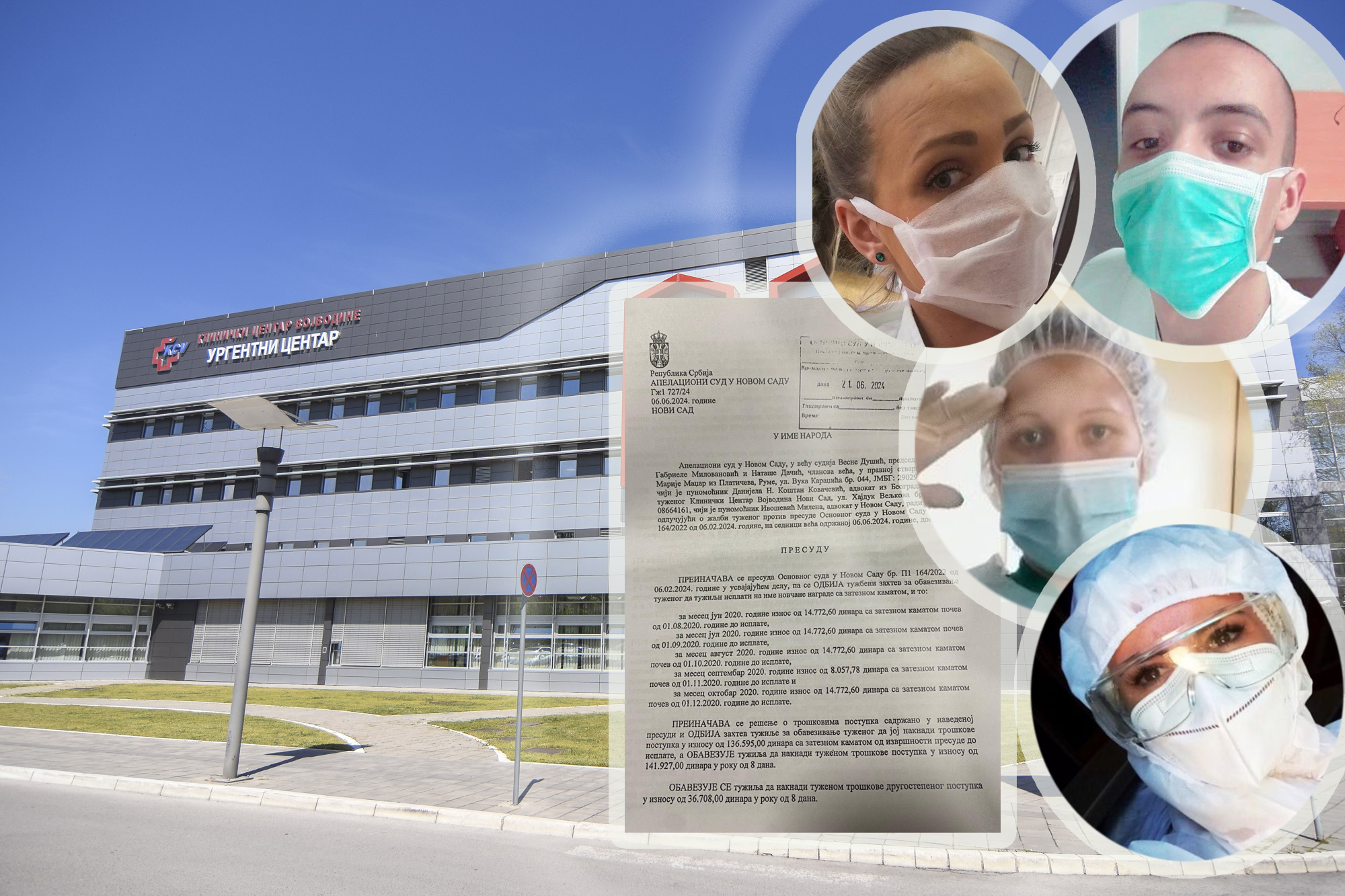 Novi Sad 28.04.2021 Urgentni centar klinickog centra Vojvodine KCV foto Nenad Lazic
kovid KCV