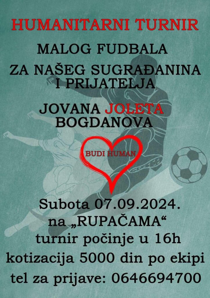 Humanitarni turnir za Jovana Joleta Boganova, Jovan Bogdanov