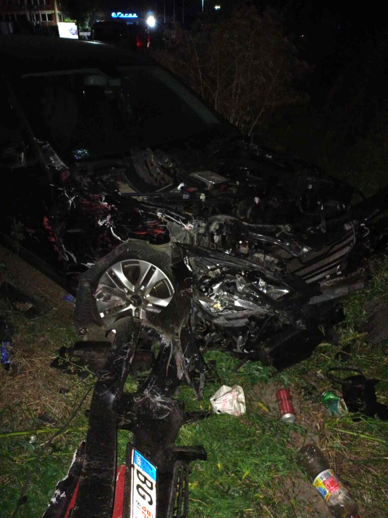 Saobraćajna nesreća, nezgoda, autobus, automobil, auto, kola, GSP, Kosmaj Foto: Privatna arhiva