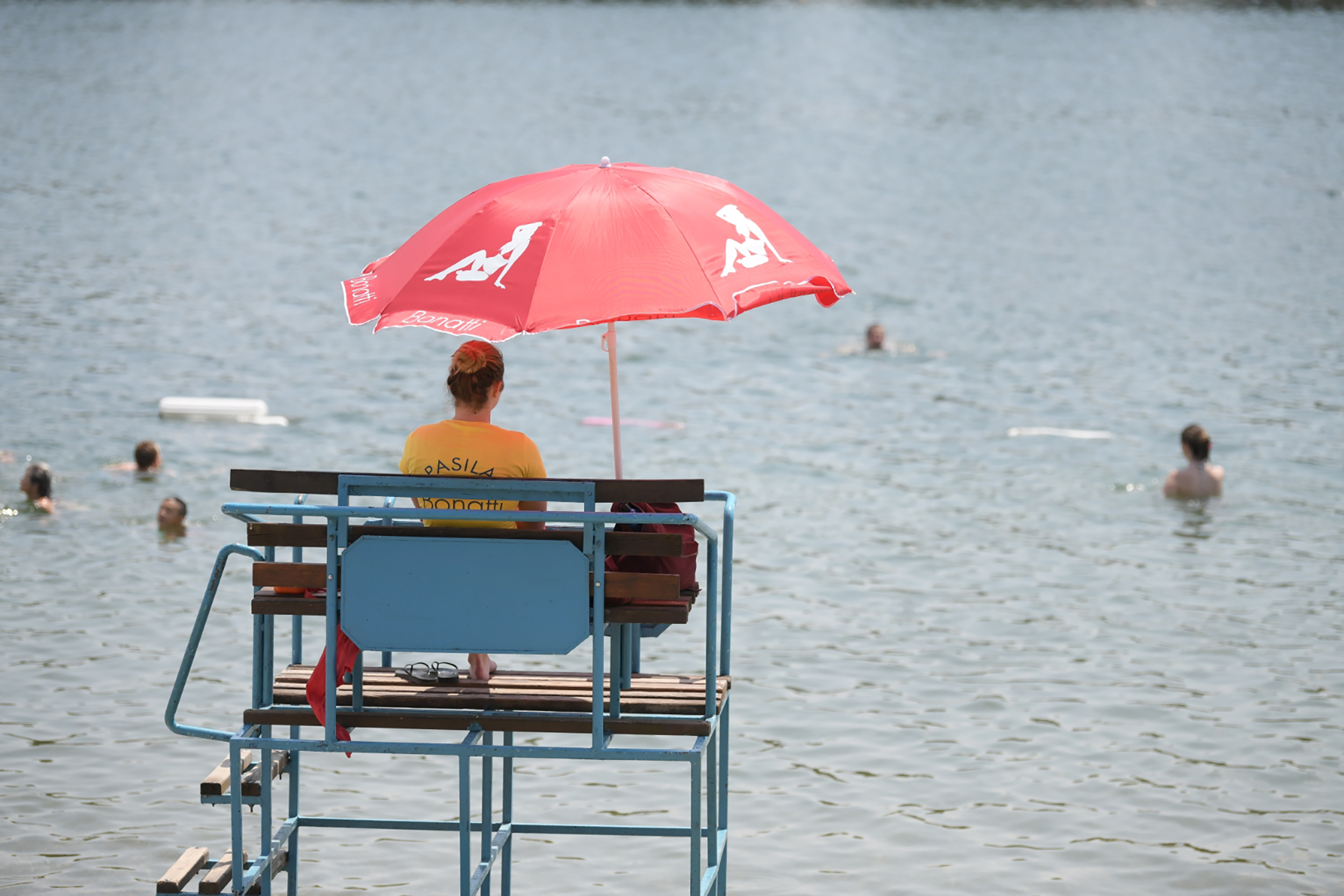 Beograd 10.07.2023. Vrućina u Srbiji, lepo vreme, vremenska prognoza, prognoza vremena, leto, vrućina Foto: Dragan Mujan/Nova.rs ada ciganlija spasilac