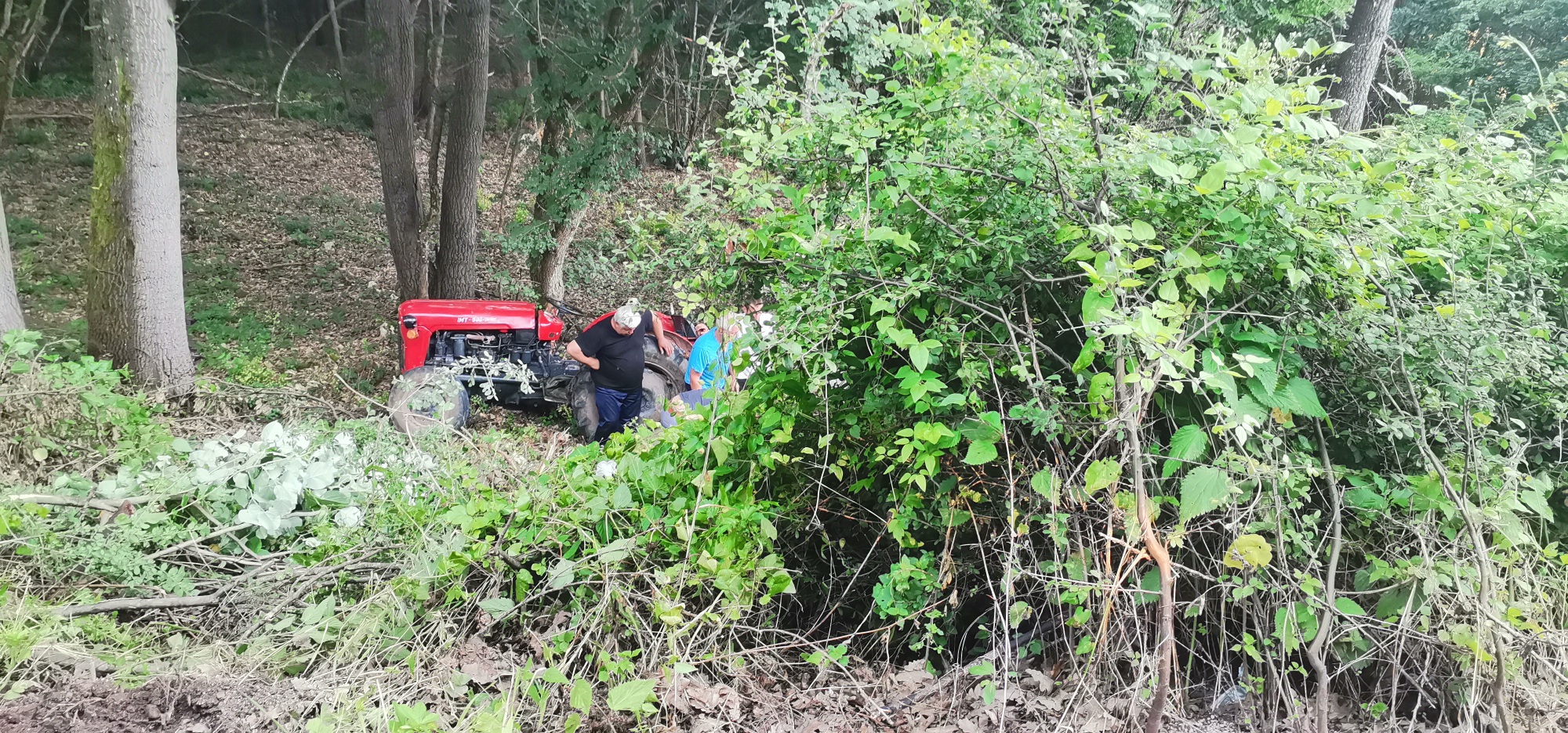 hronika, traktorista,  nesreca Leskovik