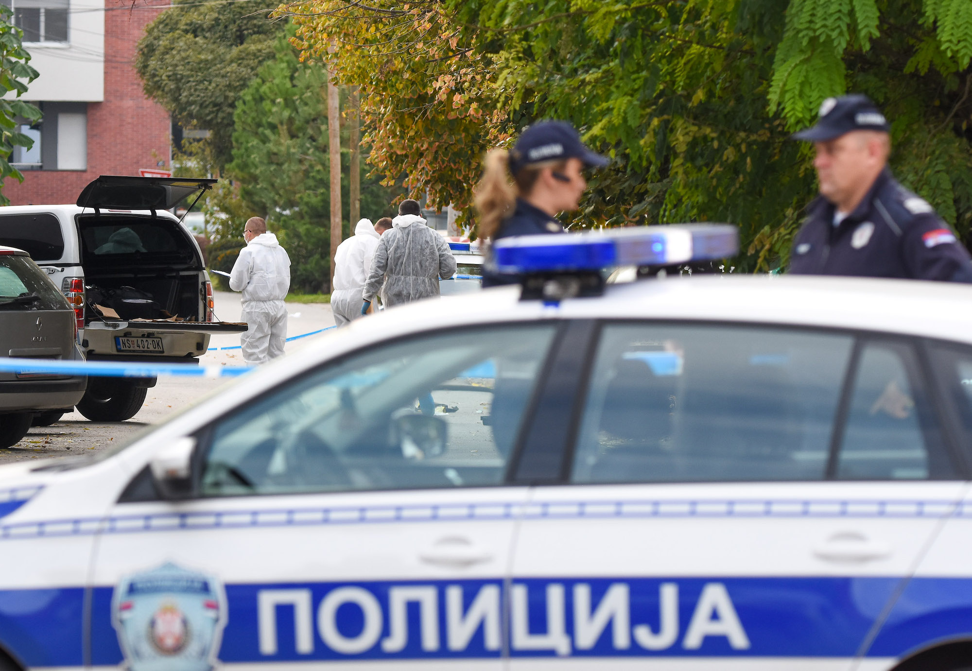 Novi Sad_uvidjaj policije ranjen policajac foto Nenad Lazic_7