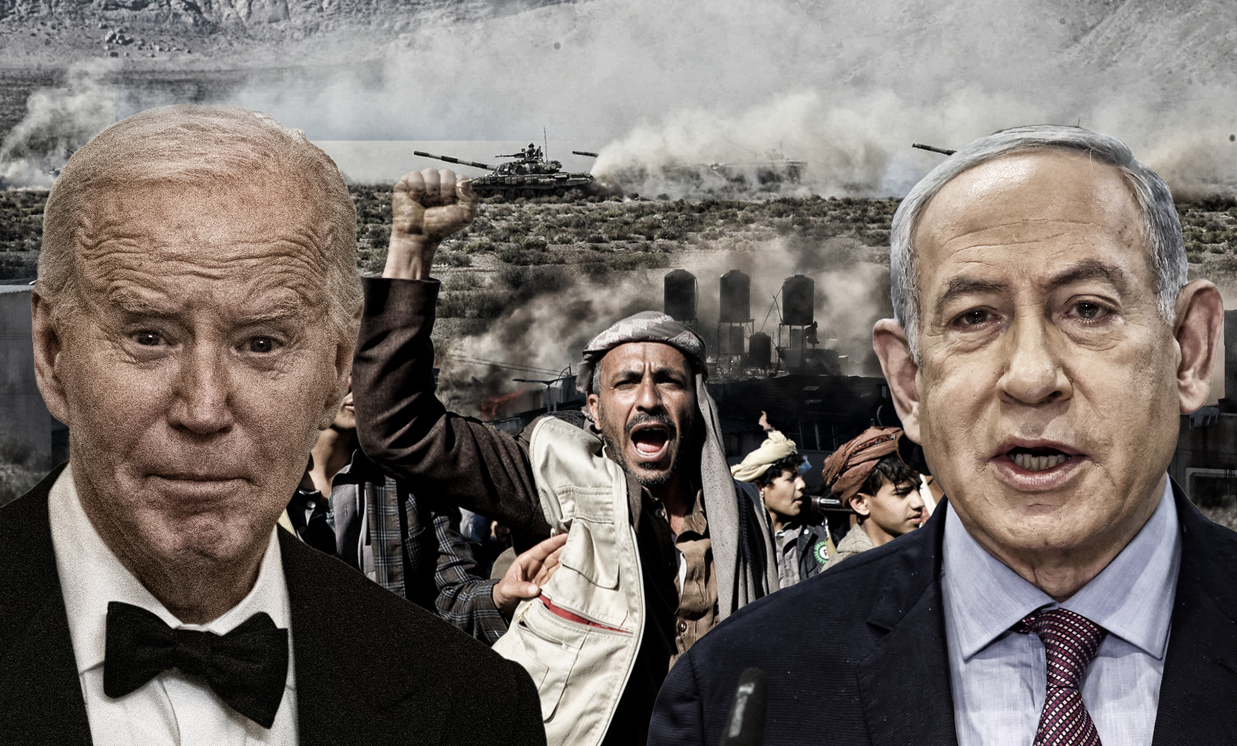 Rat u Gazi, Hamas, Benjamin Netanjahu, Džozef Bajden