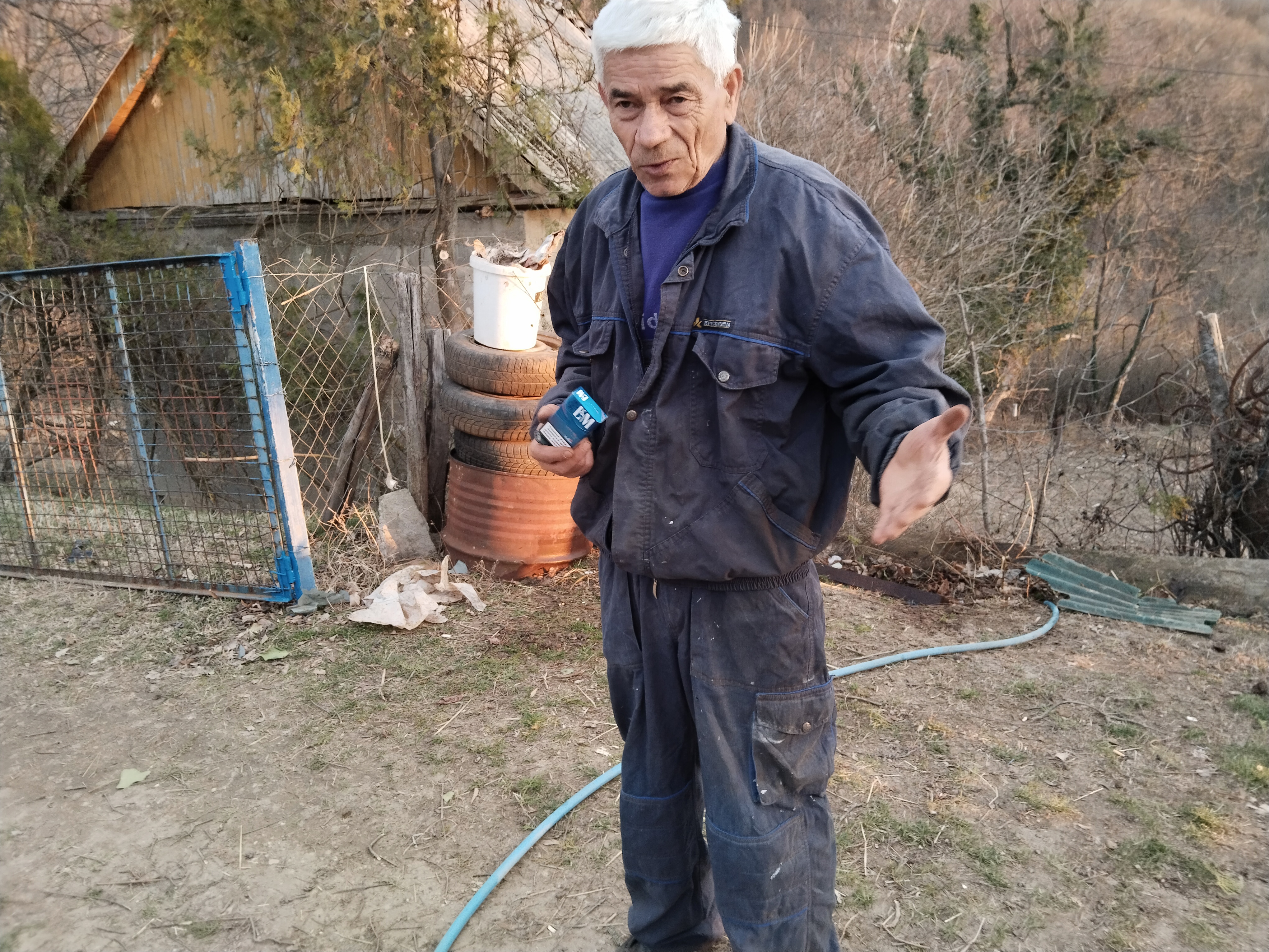 Velizor Živković, brat opečene žene i slike požara (2)