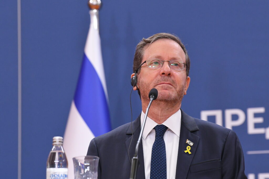 Beograd 11.09.2024. Zvanična poseta izraelskog predsednika Srbiji. Isak Hercog u Srbiji, Isak Hercog i Aleksandar Vučić Foto: Amir Hamzagić/Nova.rs