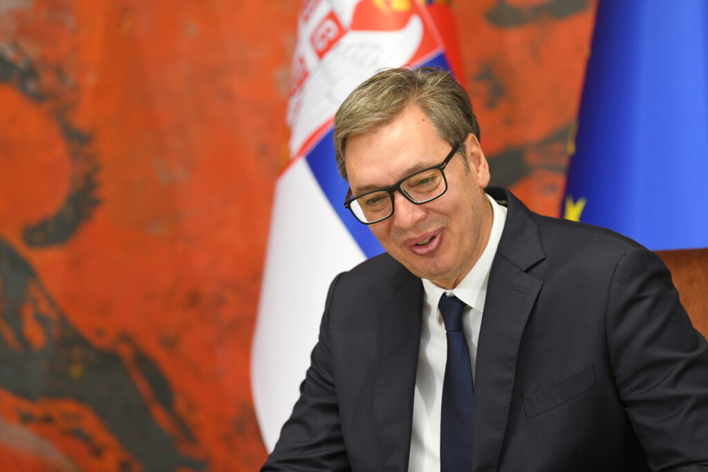 Beograd 11.09.2024. Zvanična poseta izraelskog predsednika Srbiji. Isak Hercog u Srbiji, Isak Hercog i Aleksandar Vučić Foto: Amir Hamzagić/Nova.rs