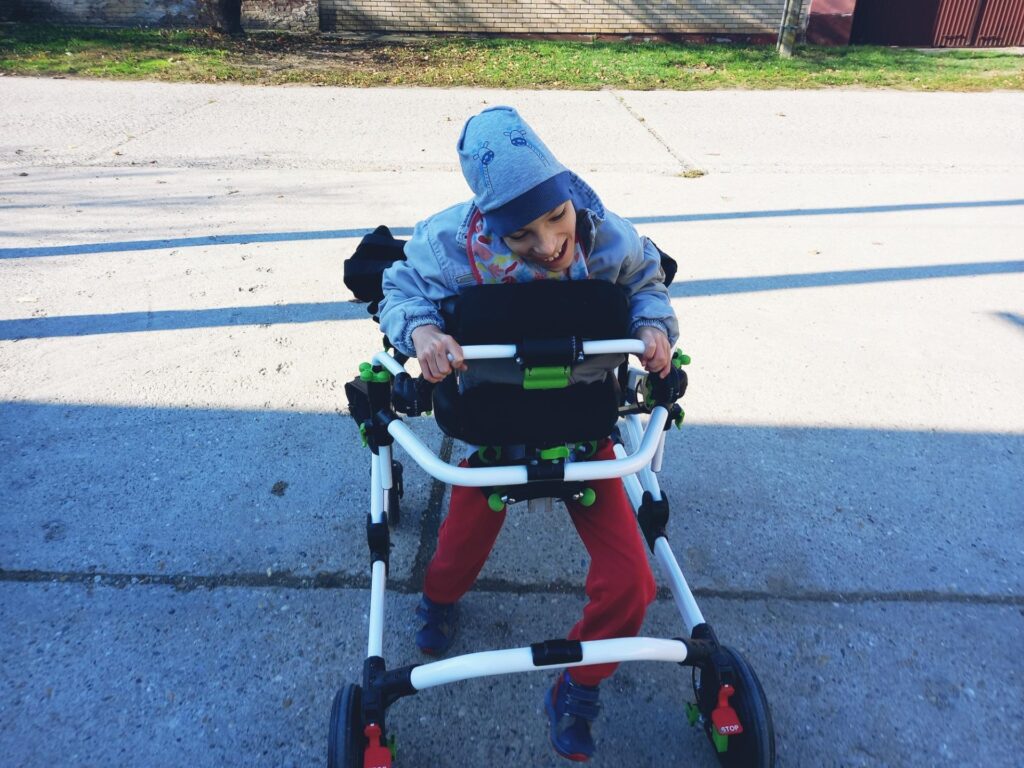 Ivan Filipčev koji je boluje od cerebralne paralize