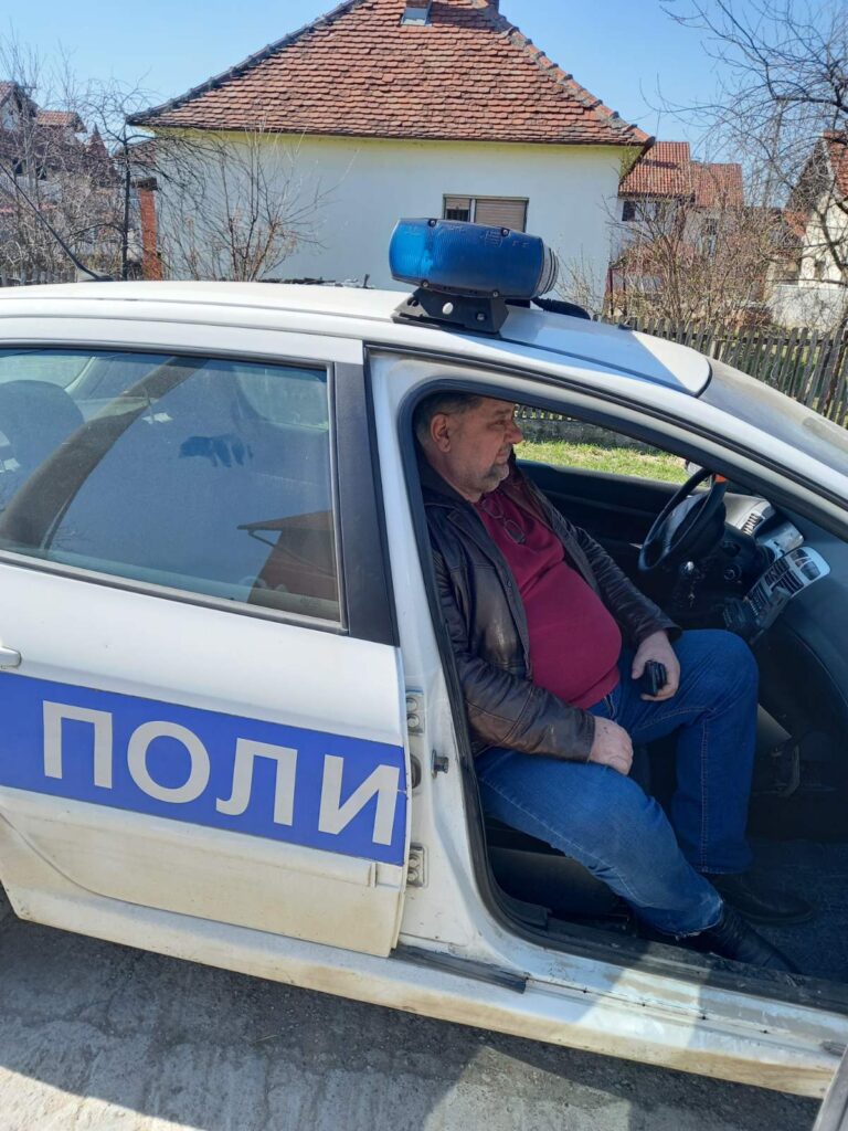 Vladimir Mitrić, policijska zaštita Foto: Privatna arhiva