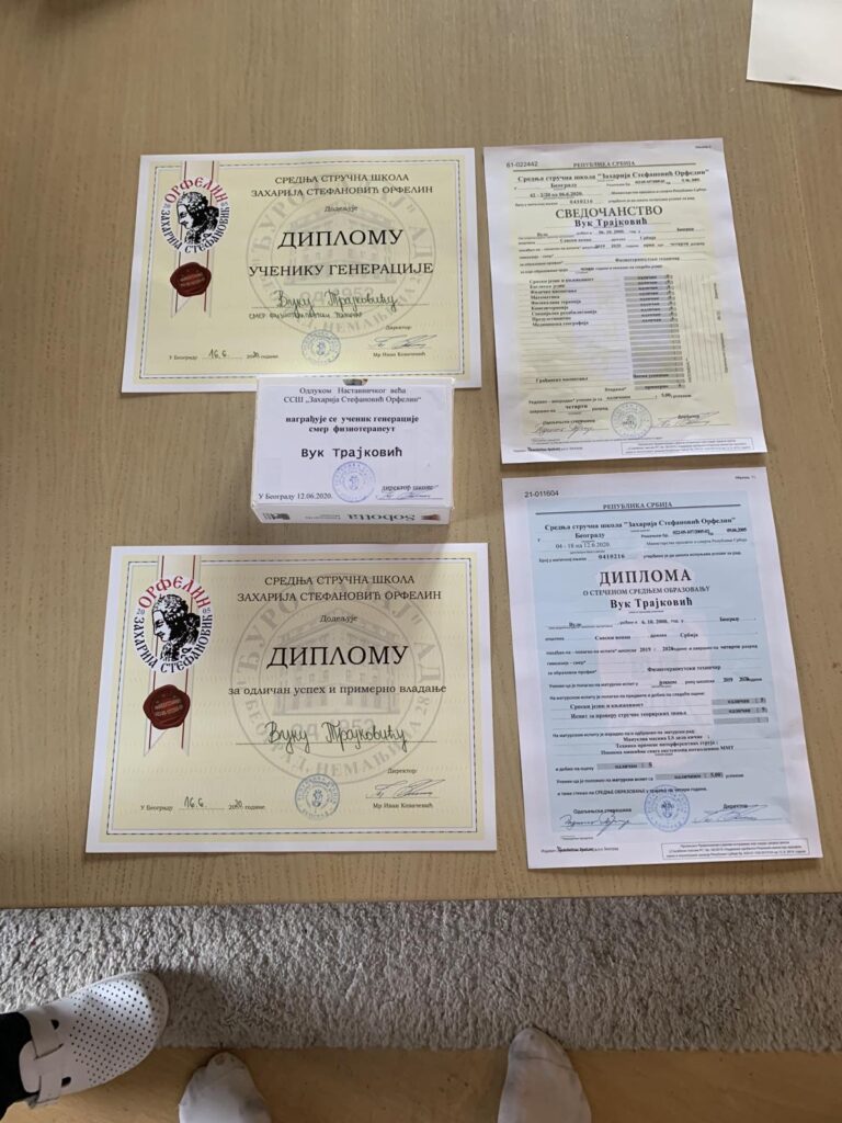 Vuk Trajković iz Sremčice ima Daunov sindrom, ali ga to nije sprečilo da bude đak generacije i da potom upiše fakultet