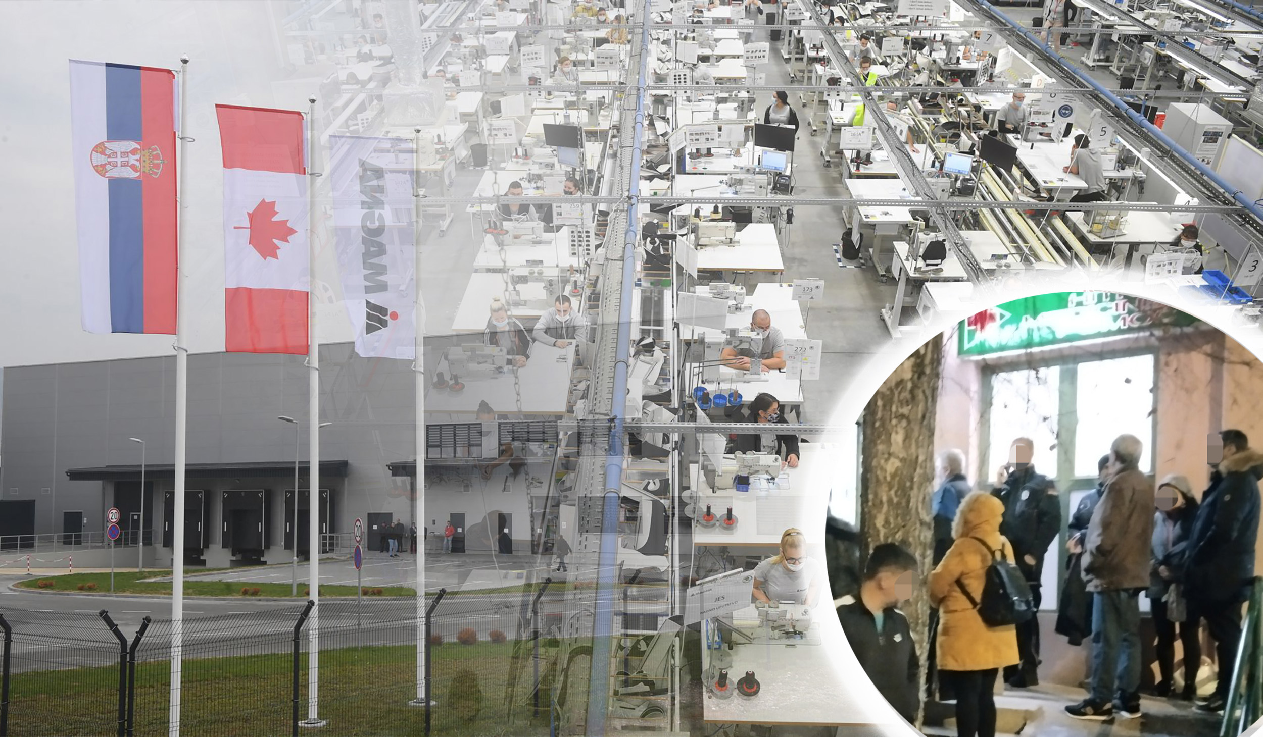 Fabrika Magna Aleksinac, Dom zdravlja Aleksinac, Trovanje kombo