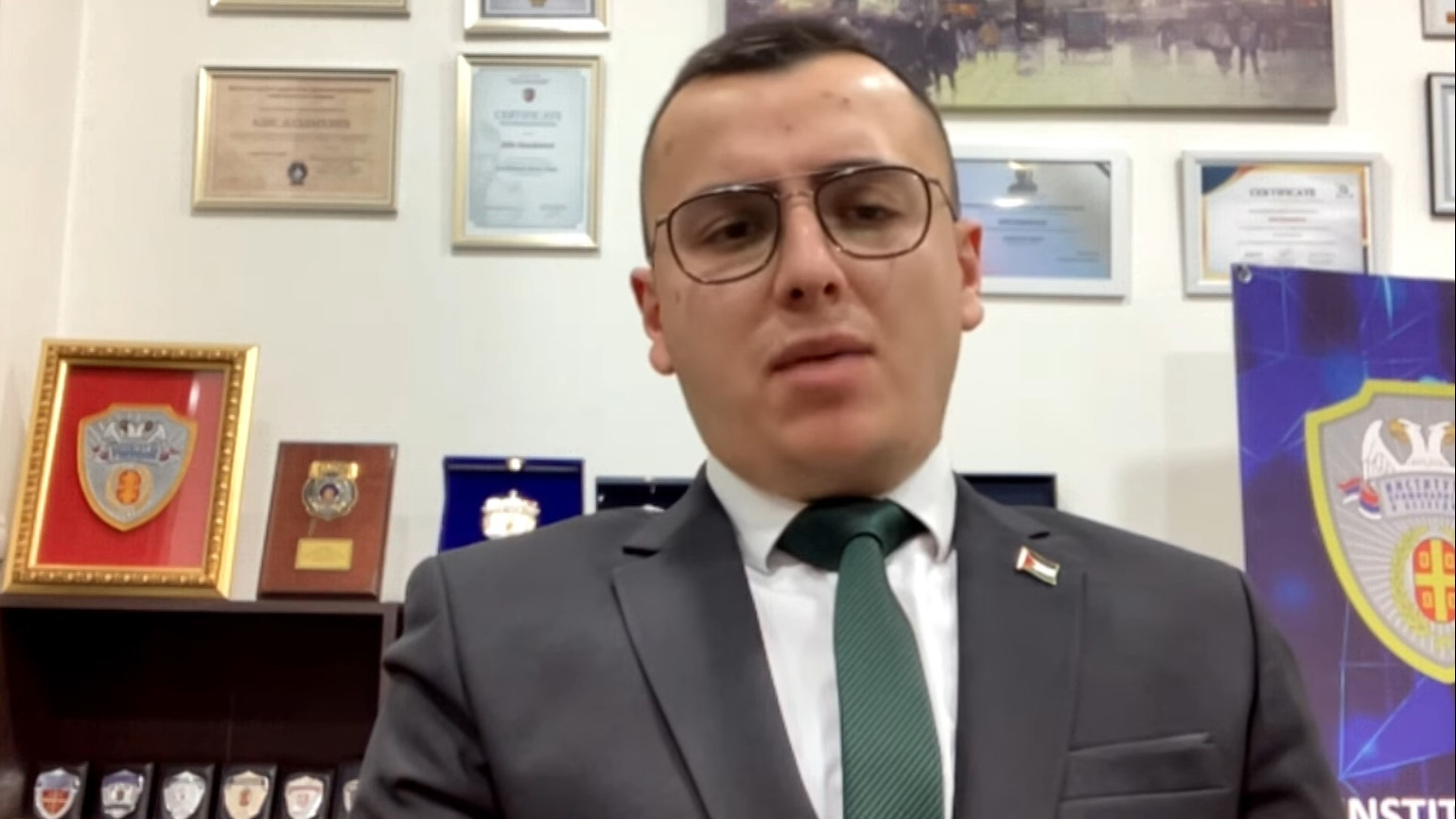 Adis Dazdarević - Institut za kriminalistiku i bezbednost foto Printscreen/YouTube