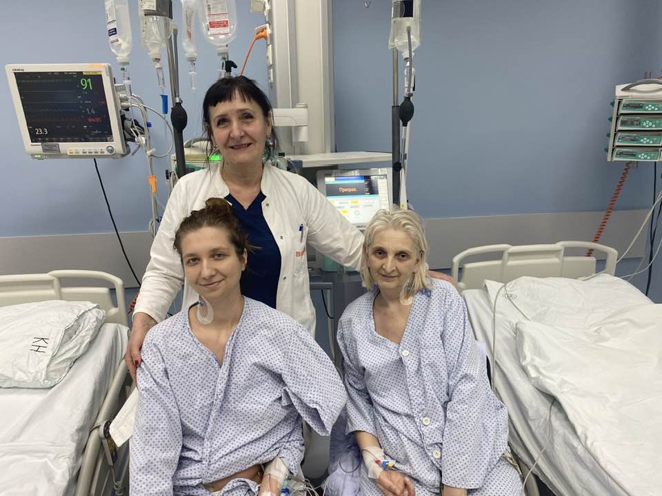 Transplantacija bubrega, majka Violeta donirala bubreg svojoj ćerki Anđeliji, Violeta, Anđelija Foto: dr Dragan Milić