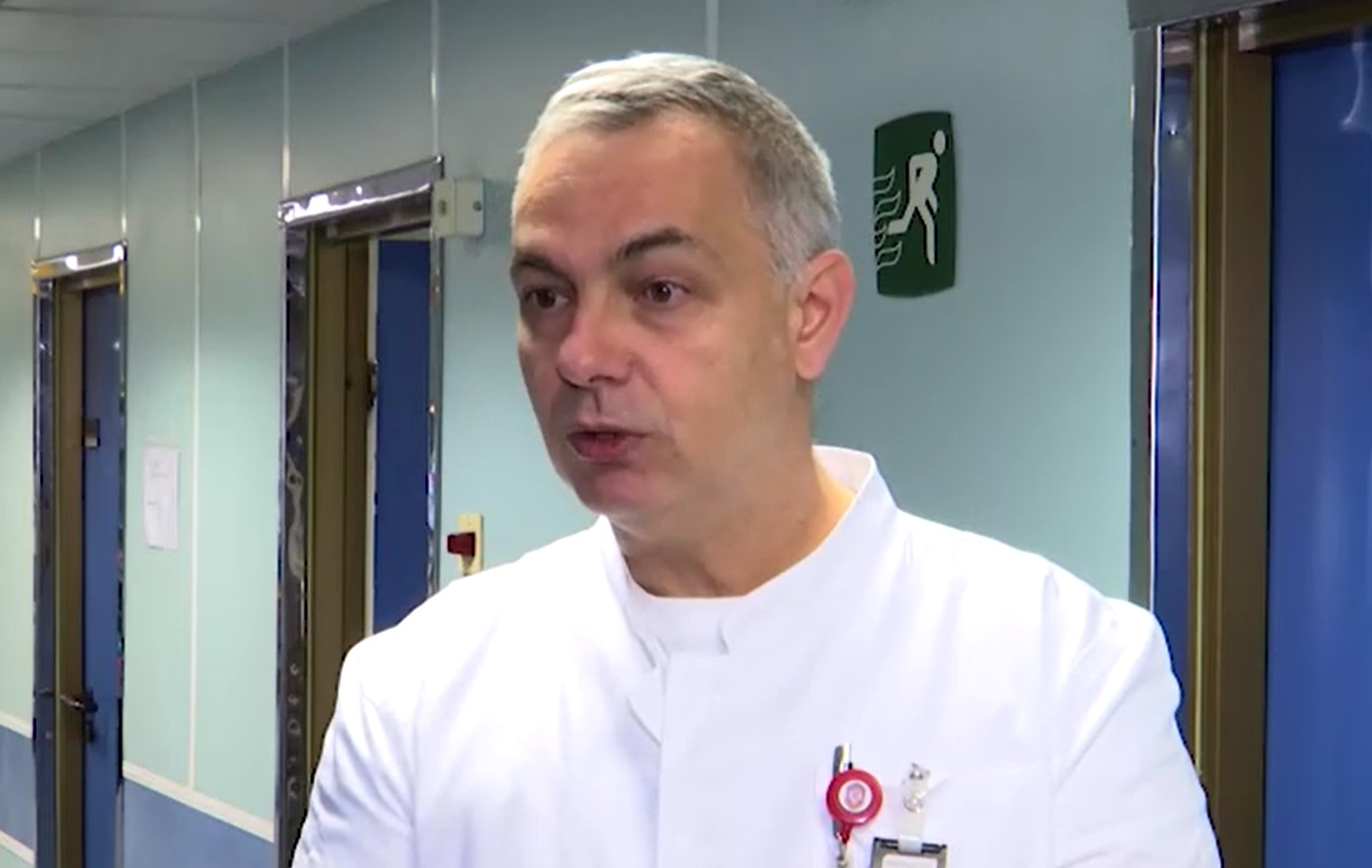 Glavni dežurni hirurg VMA, pukovnik prof. dr Ivan Marjanović