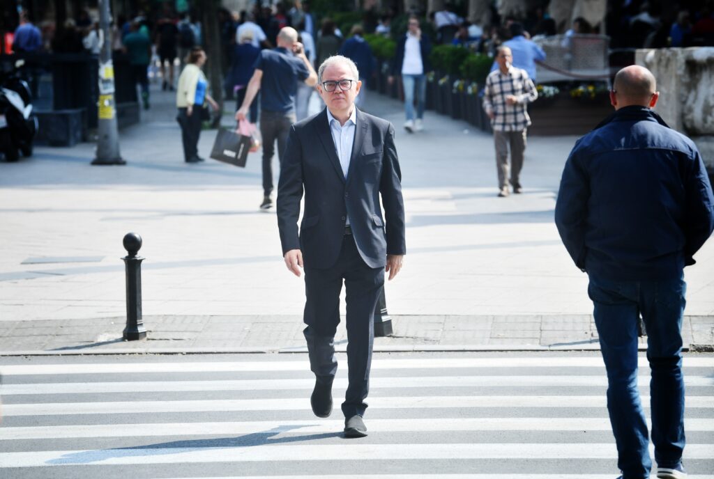 Beograd 11. april 2024. Zoran Lutovac predsednik Demokratske stranke, intervju Foto:Vesna Lalić/Nova.rs