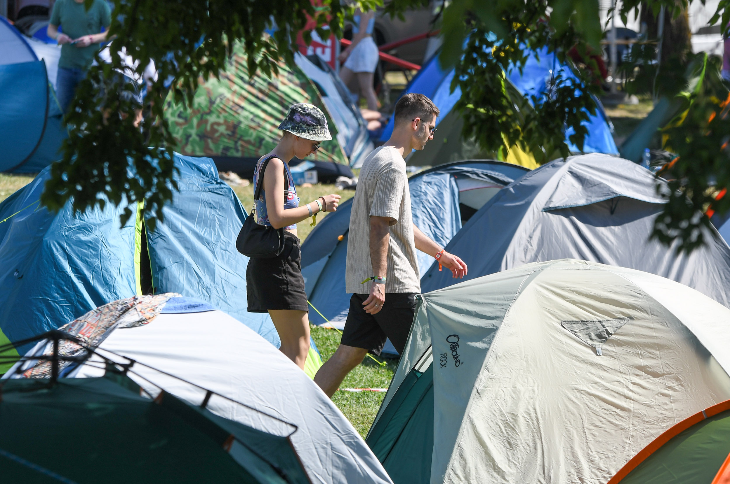Novi Sad 11. jul 2024. Muzicki festival EXIT (Egzit) na Petrovaradinskoj tvrdjavi, kamp Foto:Nenad Mihajlović/Nova.rs