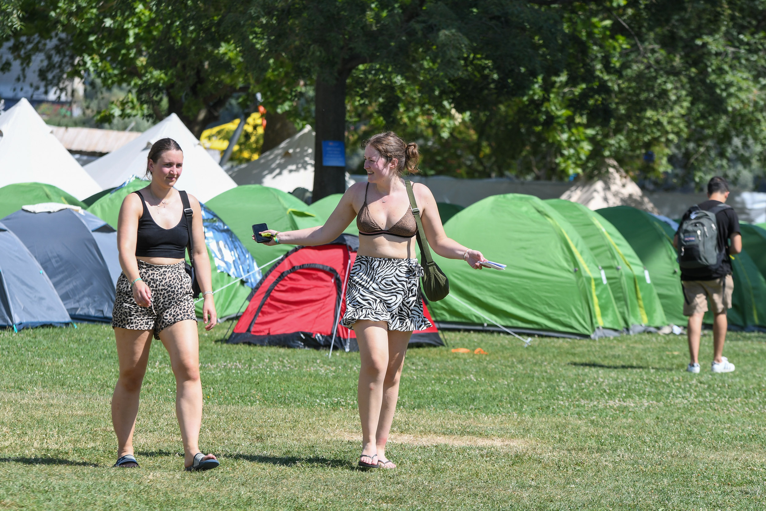 Novi Sad 11. jul 2024. Muzicki festival EXIT (Egzit) na Petrovaradinskoj tvrdjavi, kamp Foto:Nenad Mihajlović/Nova.rs