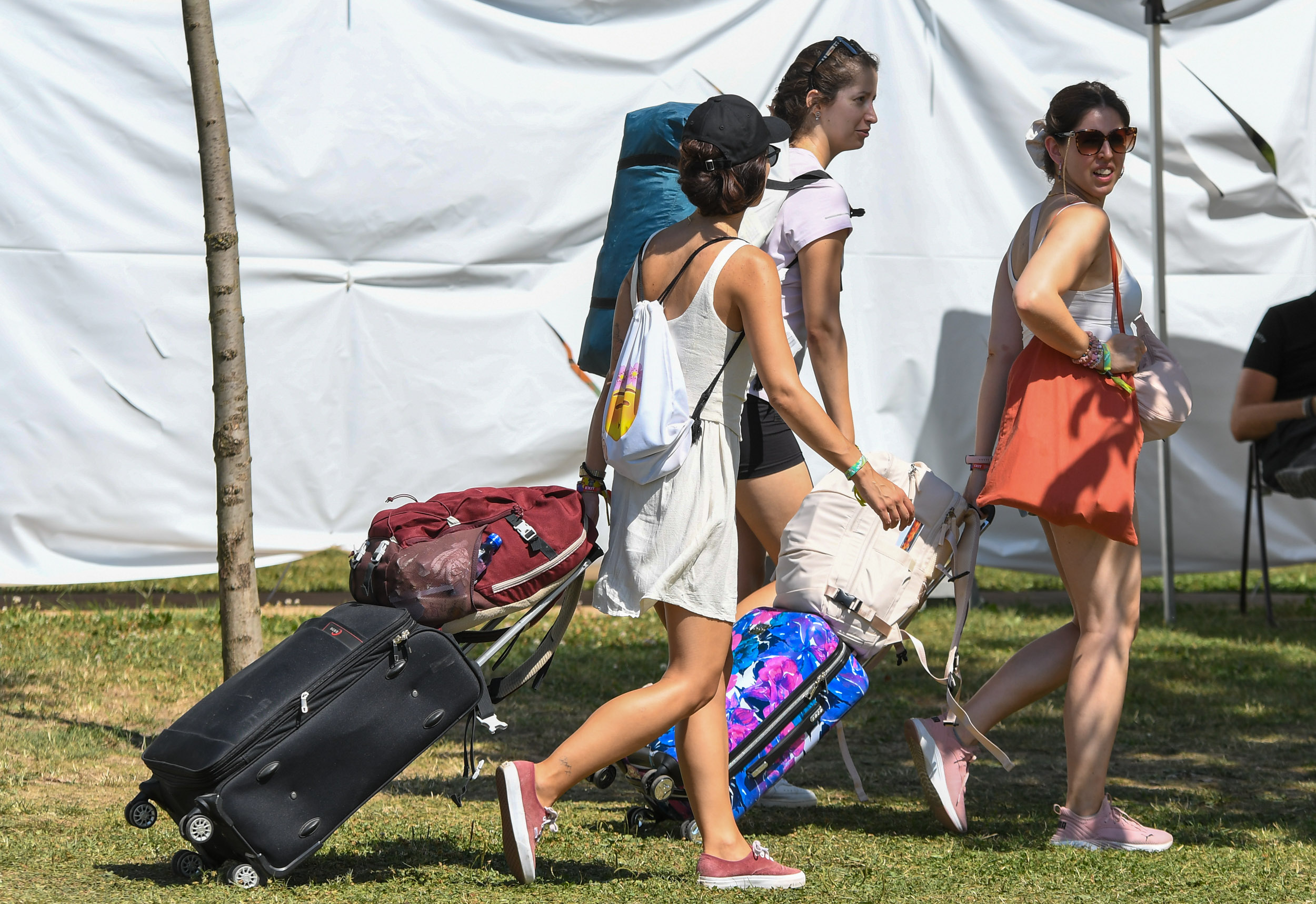Novi Sad 11. jul 2024. Muzicki festival EXIT (Egzit) na Petrovaradinskoj tvrdjavi, kamp Foto:Nenad Mihajlović/Nova.rs