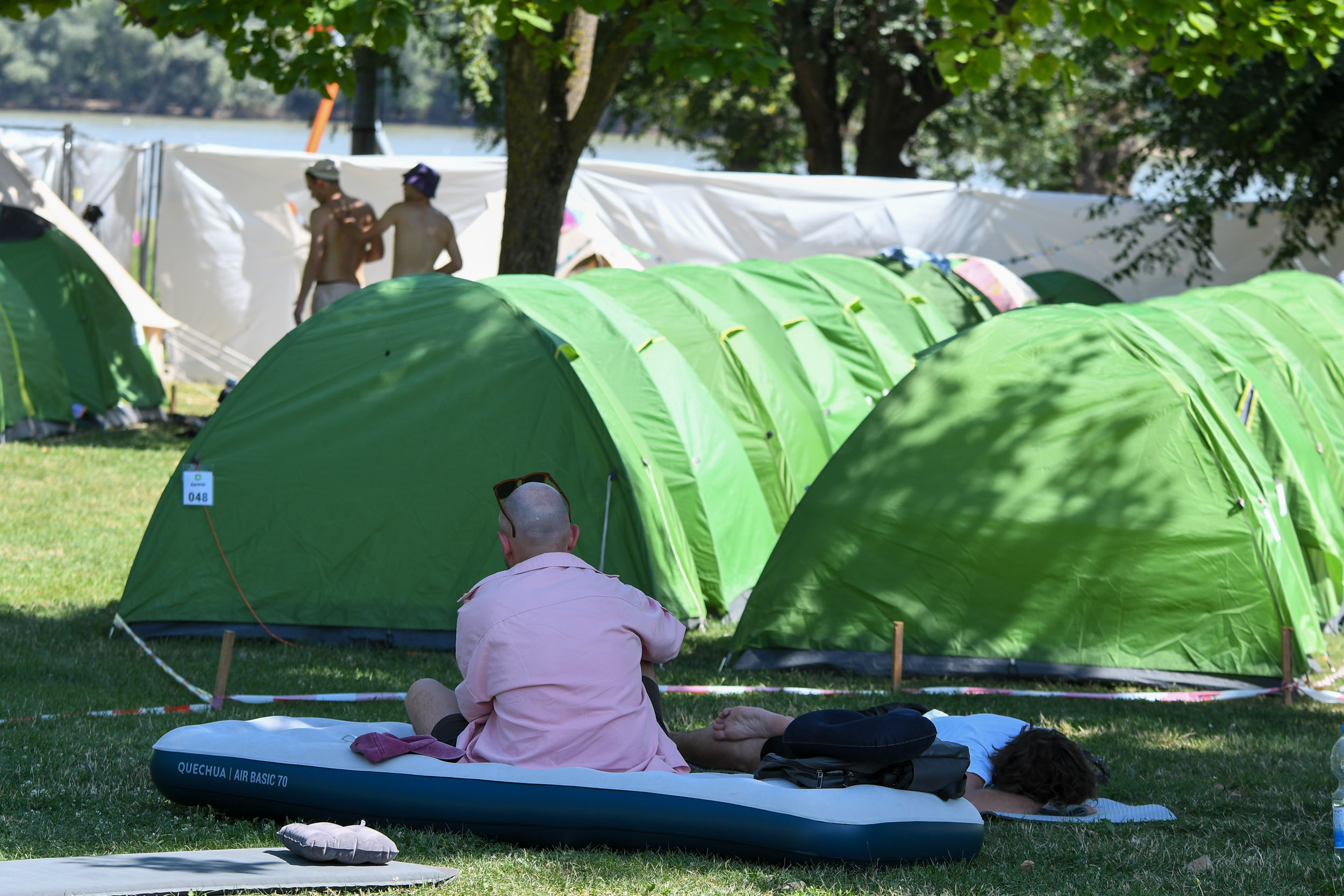Novi Sad 11. jul 2024. Muzicki festival EXIT (Egzit) na Petrovaradinskoj tvrdjavi, kamp Foto:Nenad Mihajlović/Nova.rs