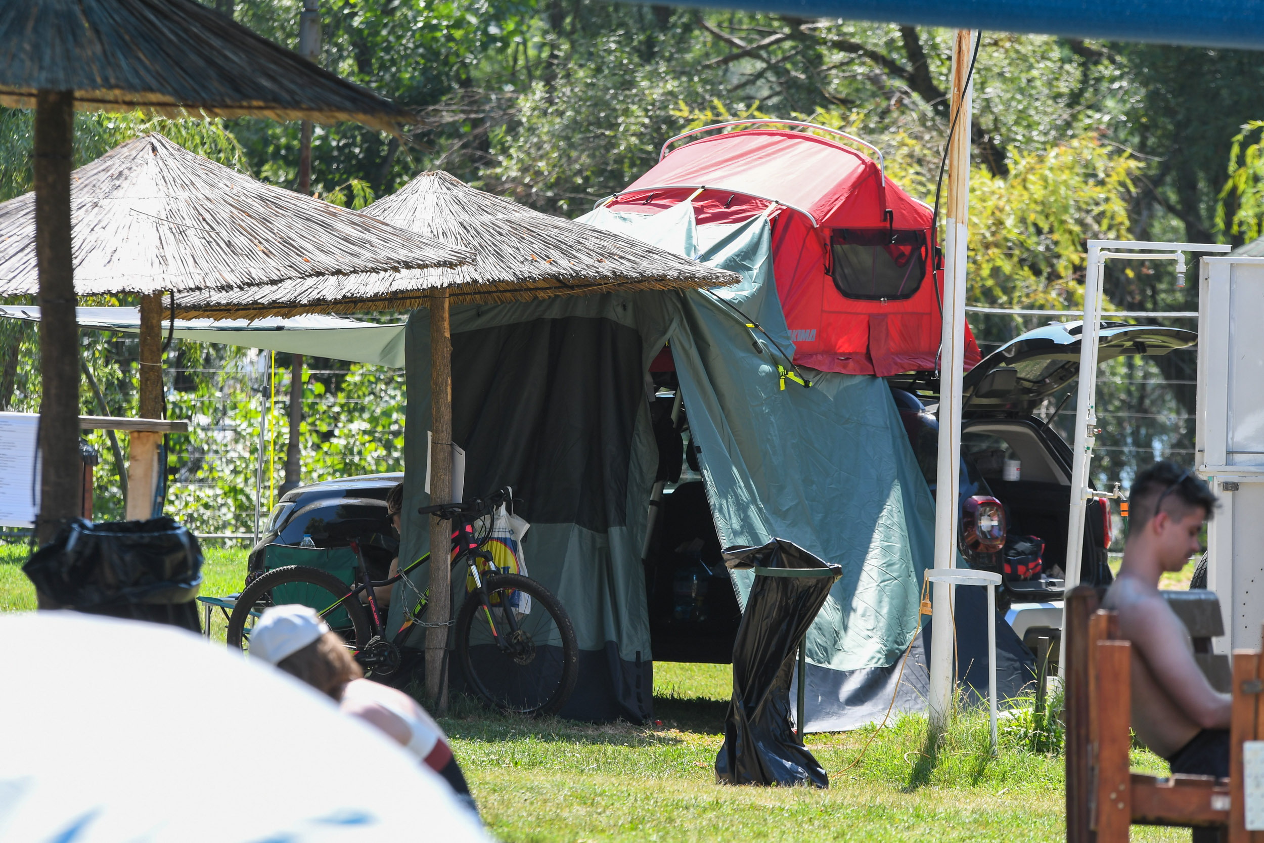 Novi Sad 11. jul 2024. Muzicki festival EXIT (Egzit) na Petrovaradinskoj tvrdjavi, kamp Foto:Nenad Mihajlović/Nova.rs