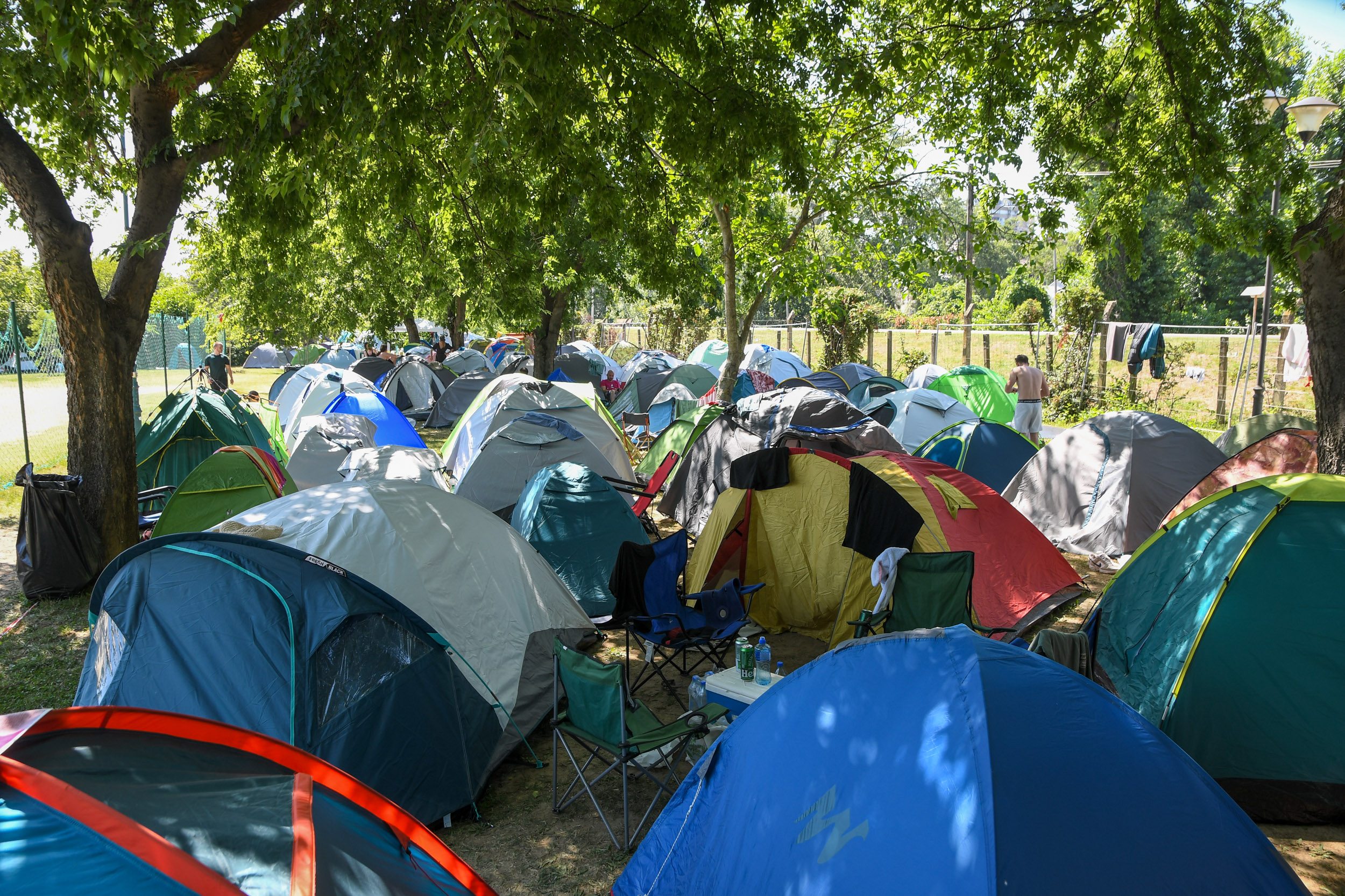 Novi Sad 11. jul 2024. Muzicki festival EXIT (Egzit) na Petrovaradinskoj tvrdjavi, kamp Foto:Nenad Mihajlović/Nova.rs