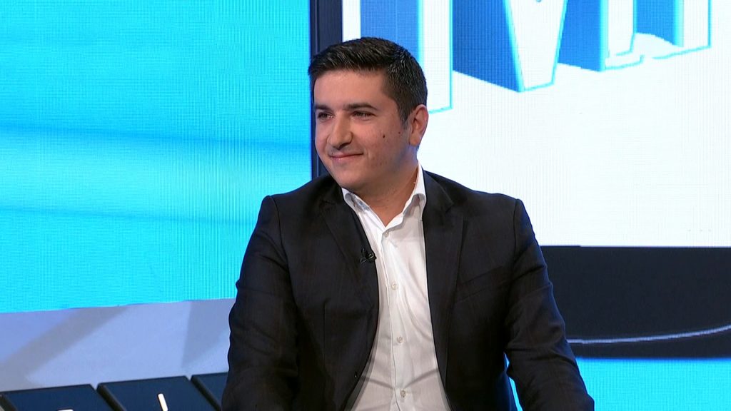 Vladislav Dajković, emisija Hit Tvit Foto: Printscreen/Tv Pink