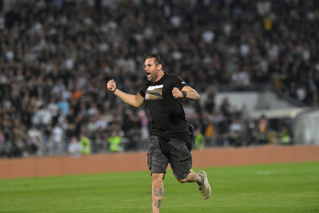 Beograd 23. septembar 2024. Fudbalski večiti derbi Partizan vs Crvena zvezda na stadionu Partizana u Humskoj Foto:Amir Hamzagić/Nova.rs