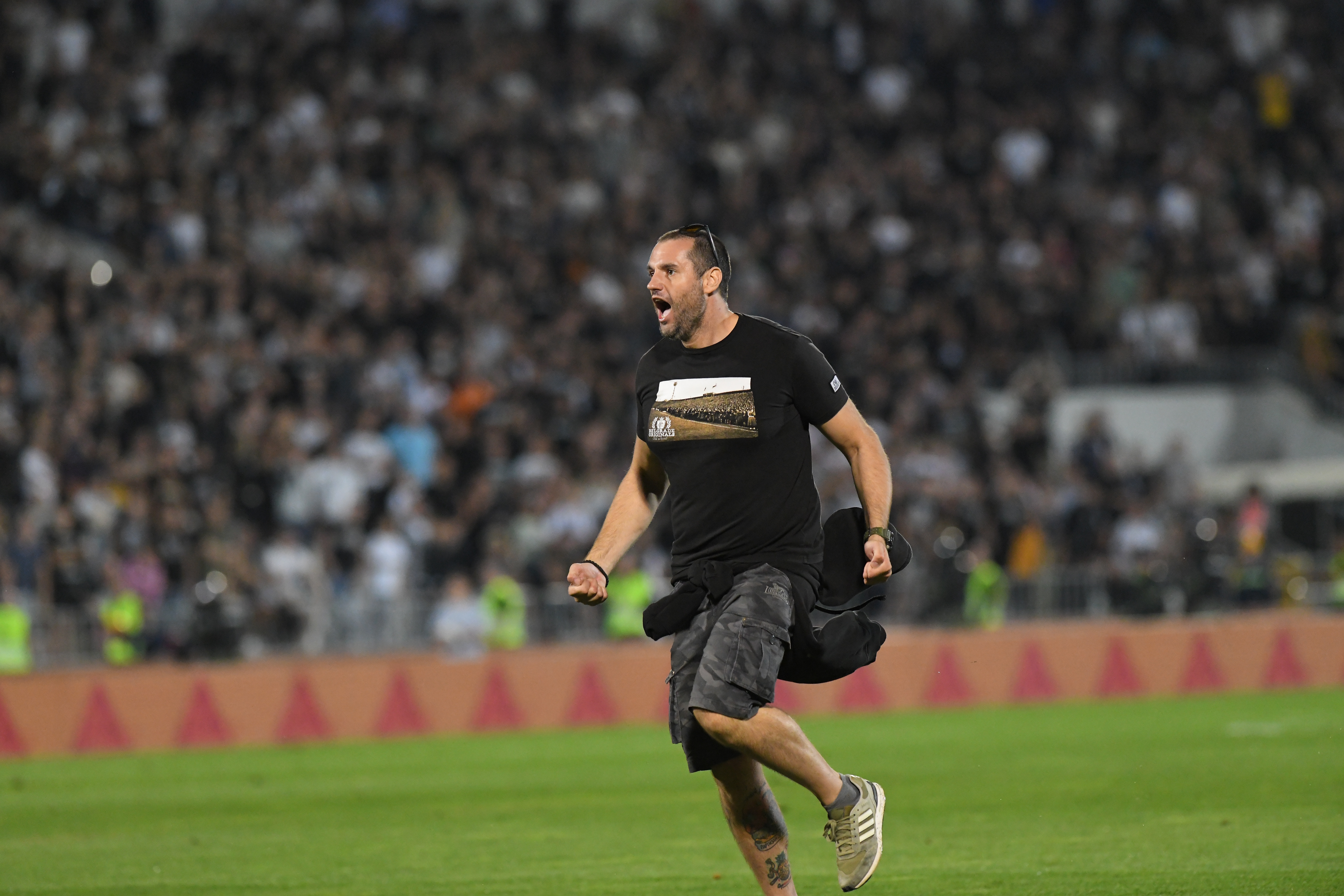 Beograd 23. septembar 2024. Fudbalski večiti derbi Partizan vs Crvena zvezda na stadionu Partizana u Humskoj Foto:Amir Hamzagić/Nova.rs