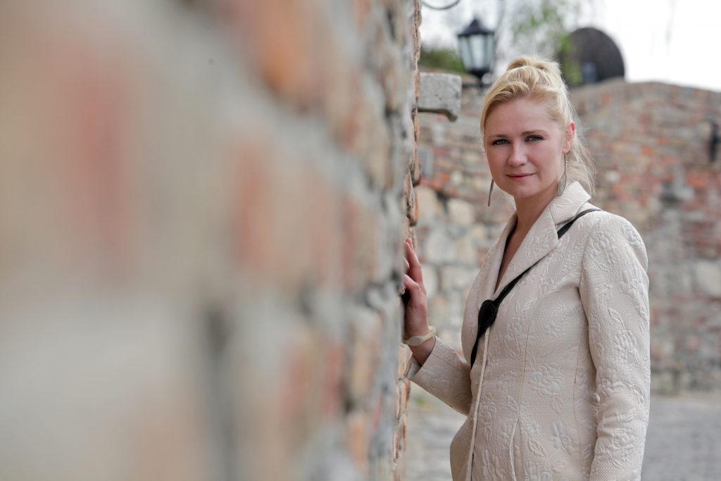 BEOGRAD 04.04.2012. PULS paparaco, Kalimegdanska terasa, Ana Sofrenovic glumica. foto Zoran Loncarevic