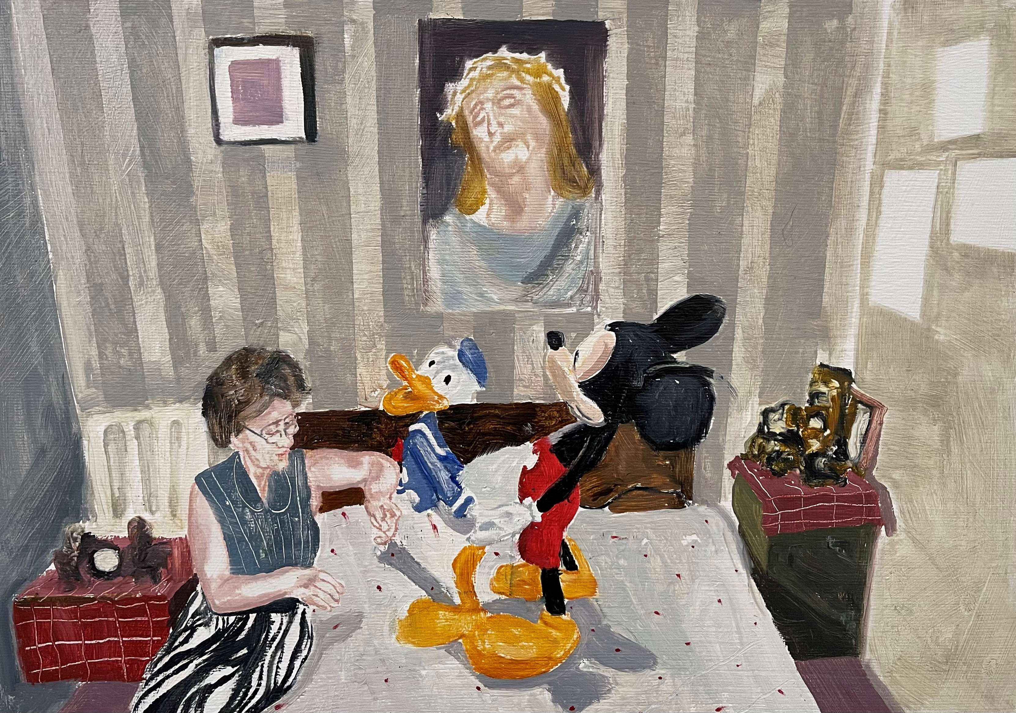 Otvaranje izložbe Milorada Miće Stajčića i Mirze Čizmića "U Kini i Ohaju jedu pse" / 21.12. Novembar gallery